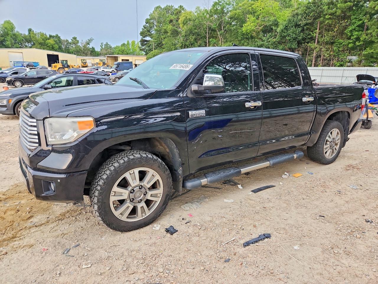 2017 Toyota Tundra Platinum Black vin: 5TFAY5F10HX602670