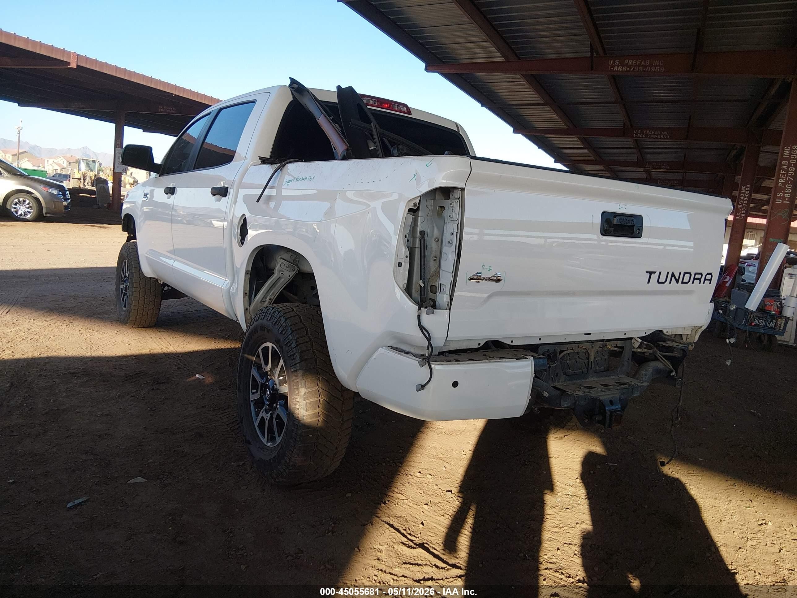 2019 Toyota Tundra 1794 5.7l V8 Белый vin: 5TFAY5F11KX780255