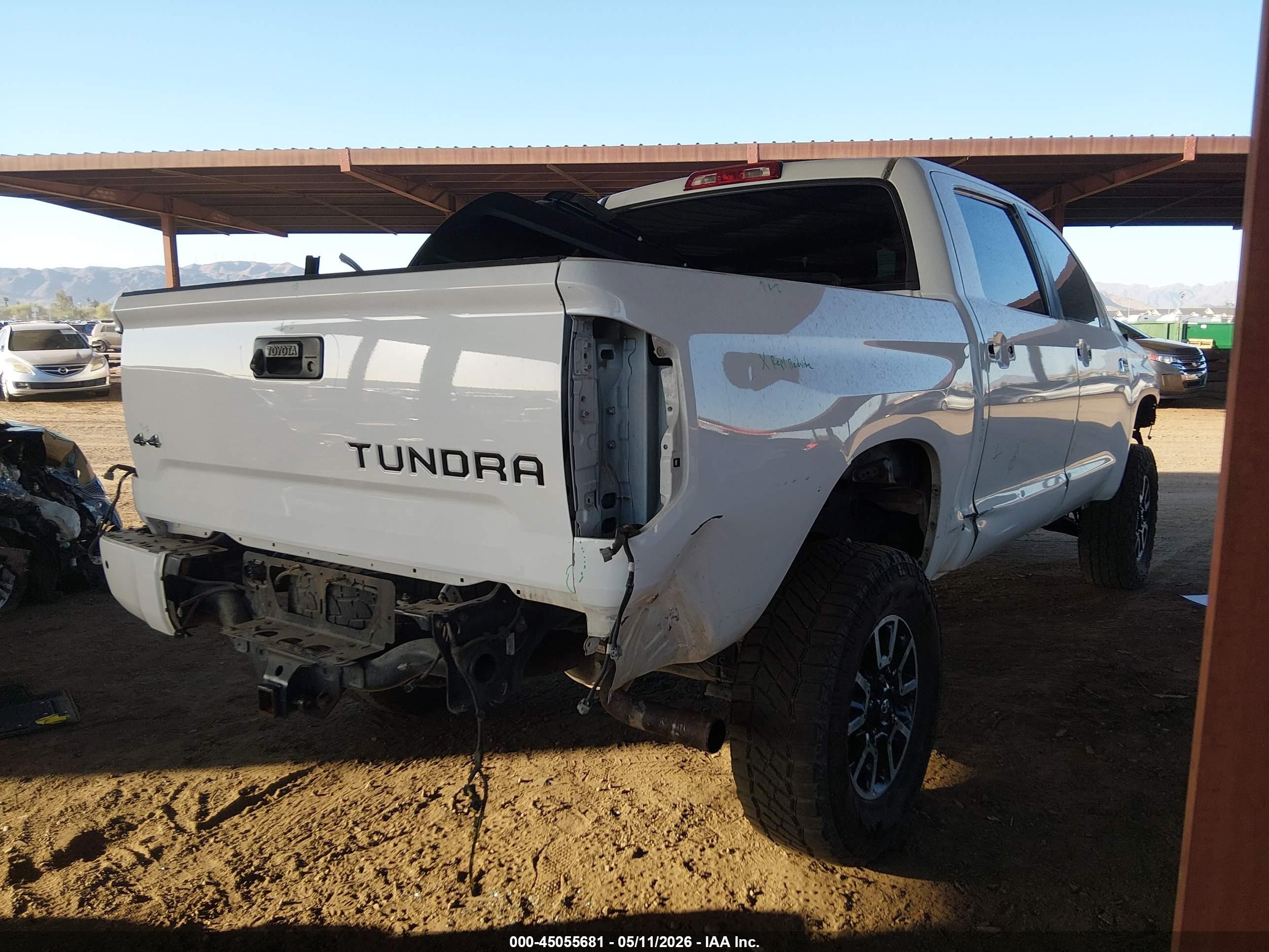 2019 Toyota Tundra 1794 5.7l V8 Белый vin: 5TFAY5F11KX780255