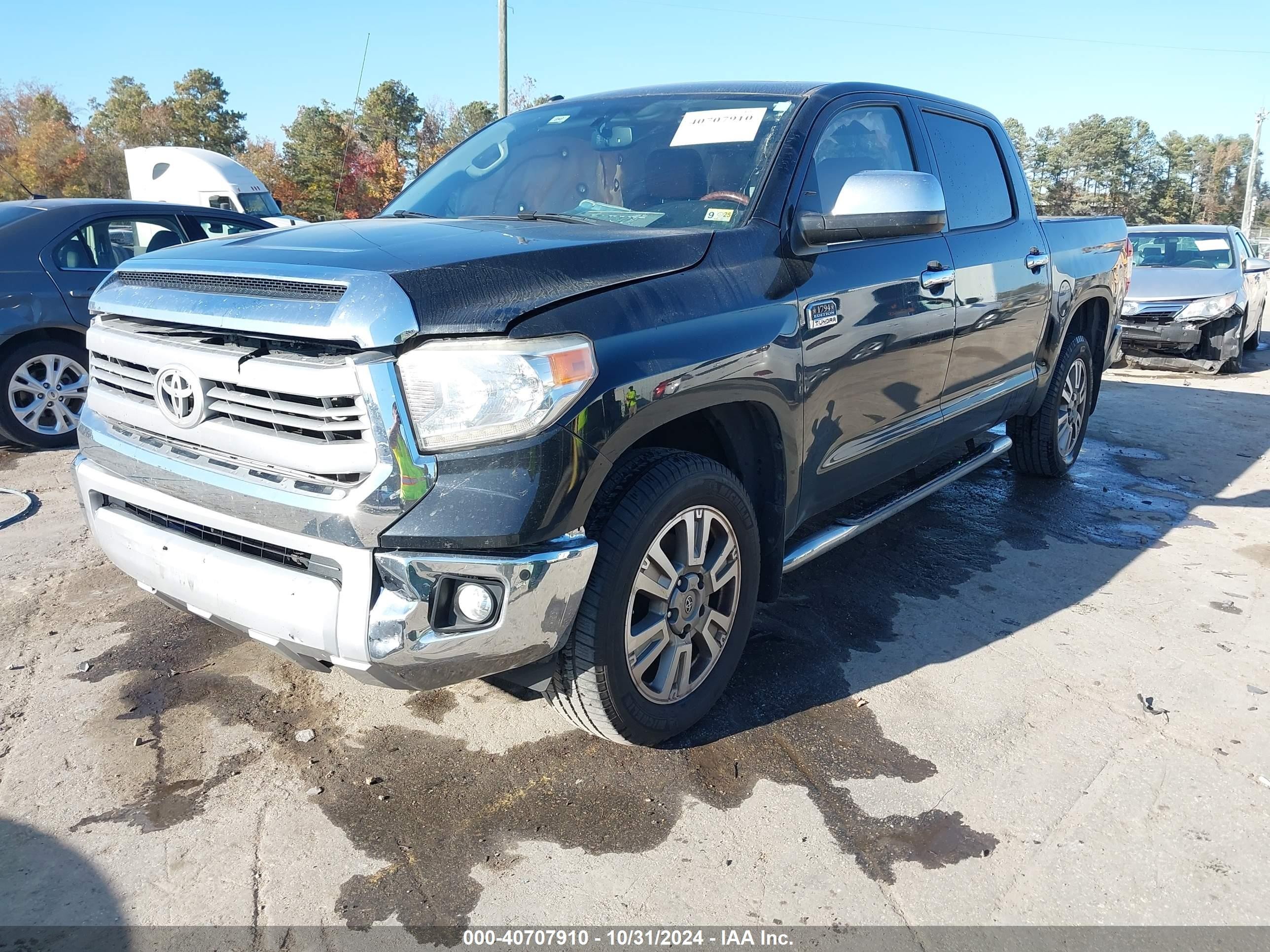 Price & History 2015 Toyota Tundra 1794 5.7l V8 5.7l V-8 Dohc, Vvt