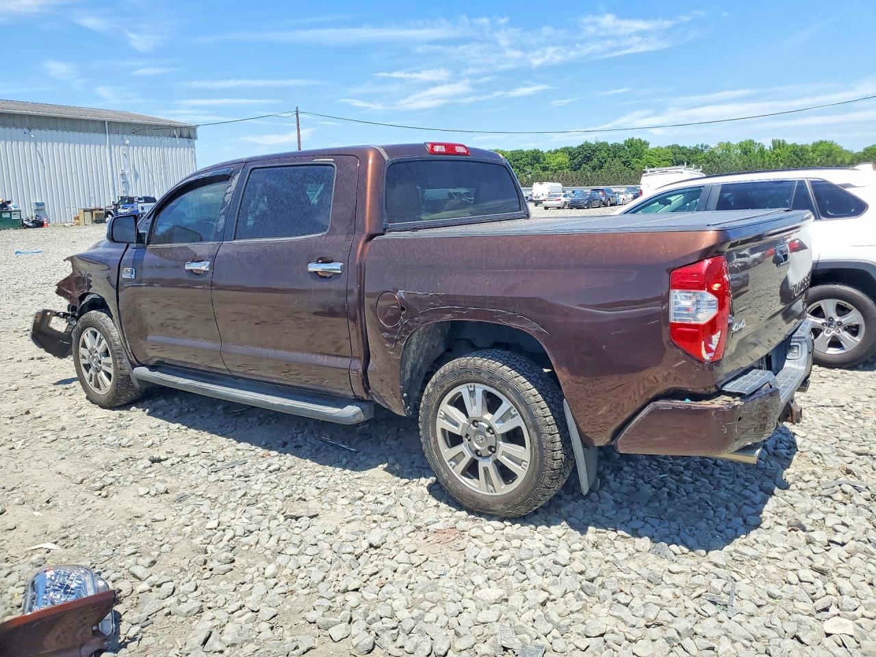 2014 Toyota Tundra Crewmax Platinum Brown vin: 5TFAY5F19EX356813