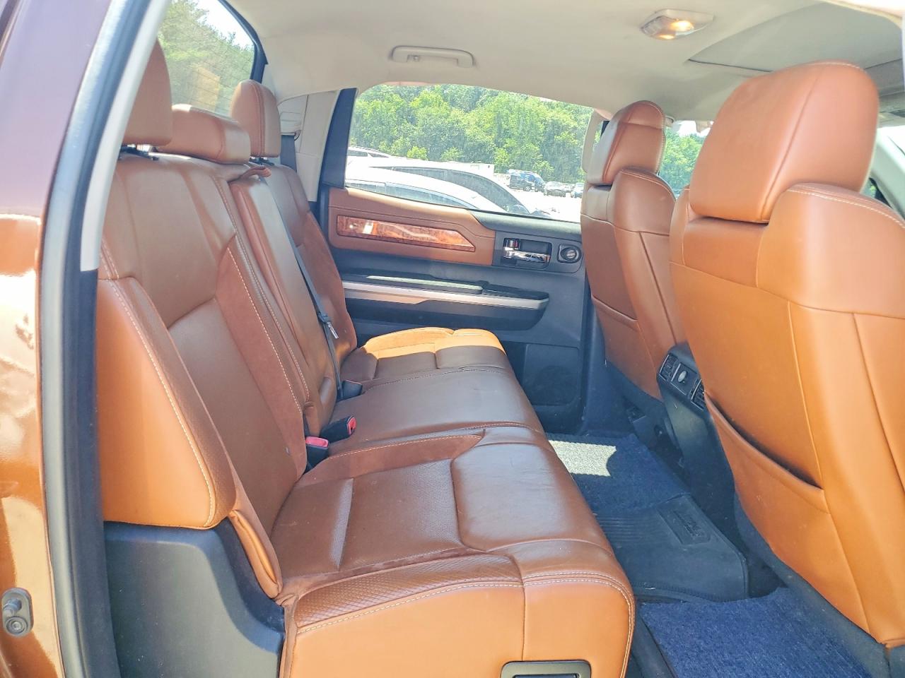 2014 Toyota Tundra Crewmax Platinum Brown vin: 5TFAY5F19EX356813