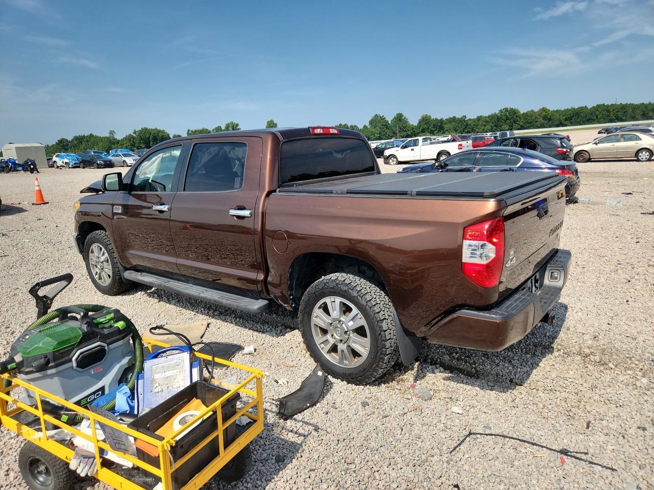 2015 Toyota Tundra 1794 Edition Brown vin: 5TFAY5F19FX416459