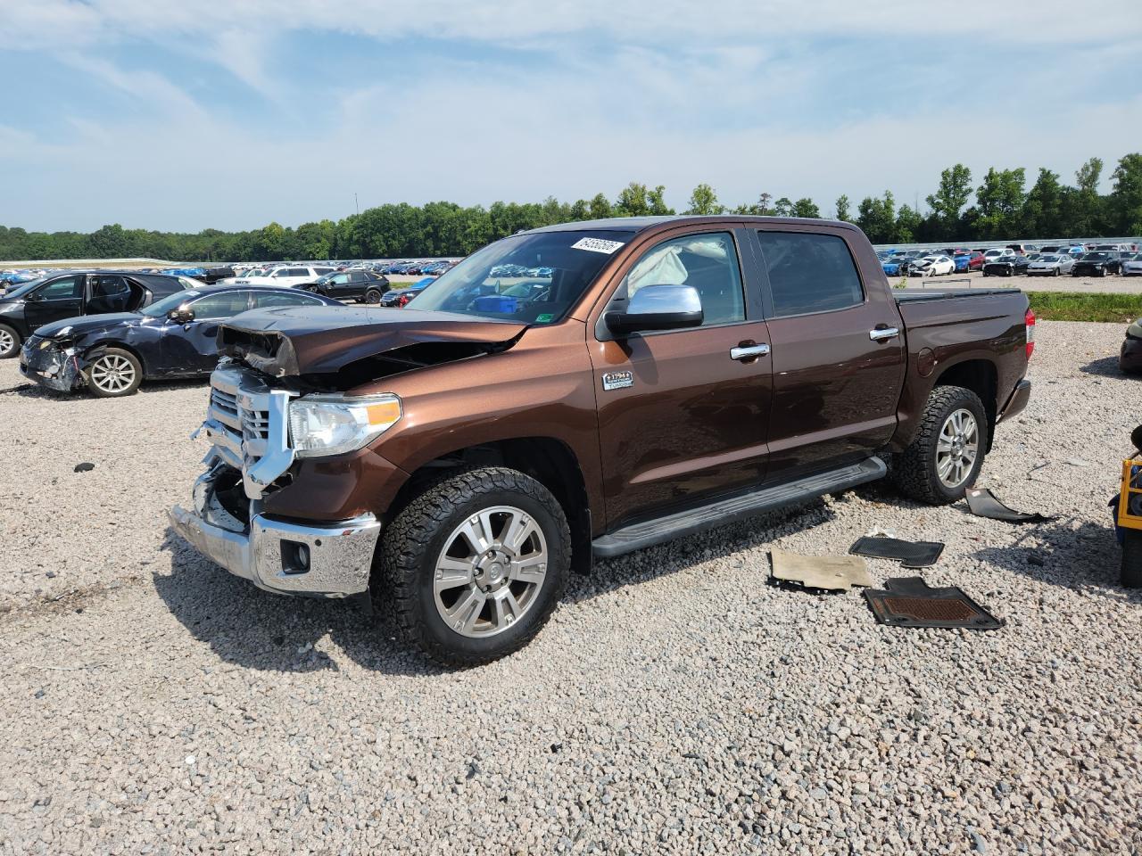 2015 Toyota Tundra 1794 Edition Brown vin: 5TFAY5F19FX416459