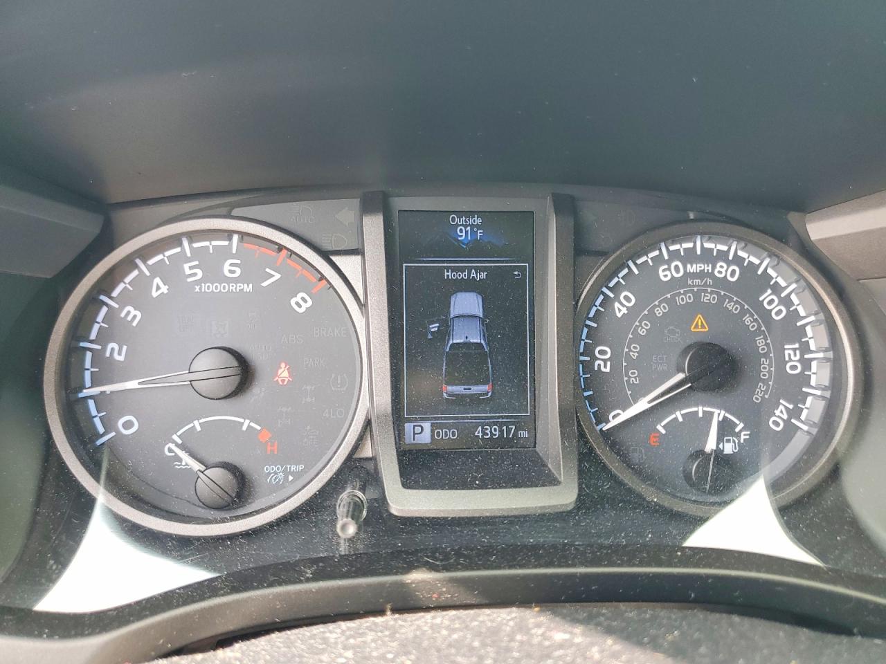2019 Toyota Tacoma Trd Sport Серый vin: 5TFAZ5CN0KX083759