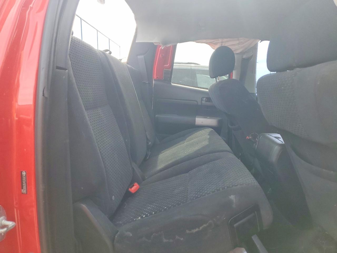 2007 Toyota Tundra Double Cab Sr5 Red vin: 5TFBT54107X002882