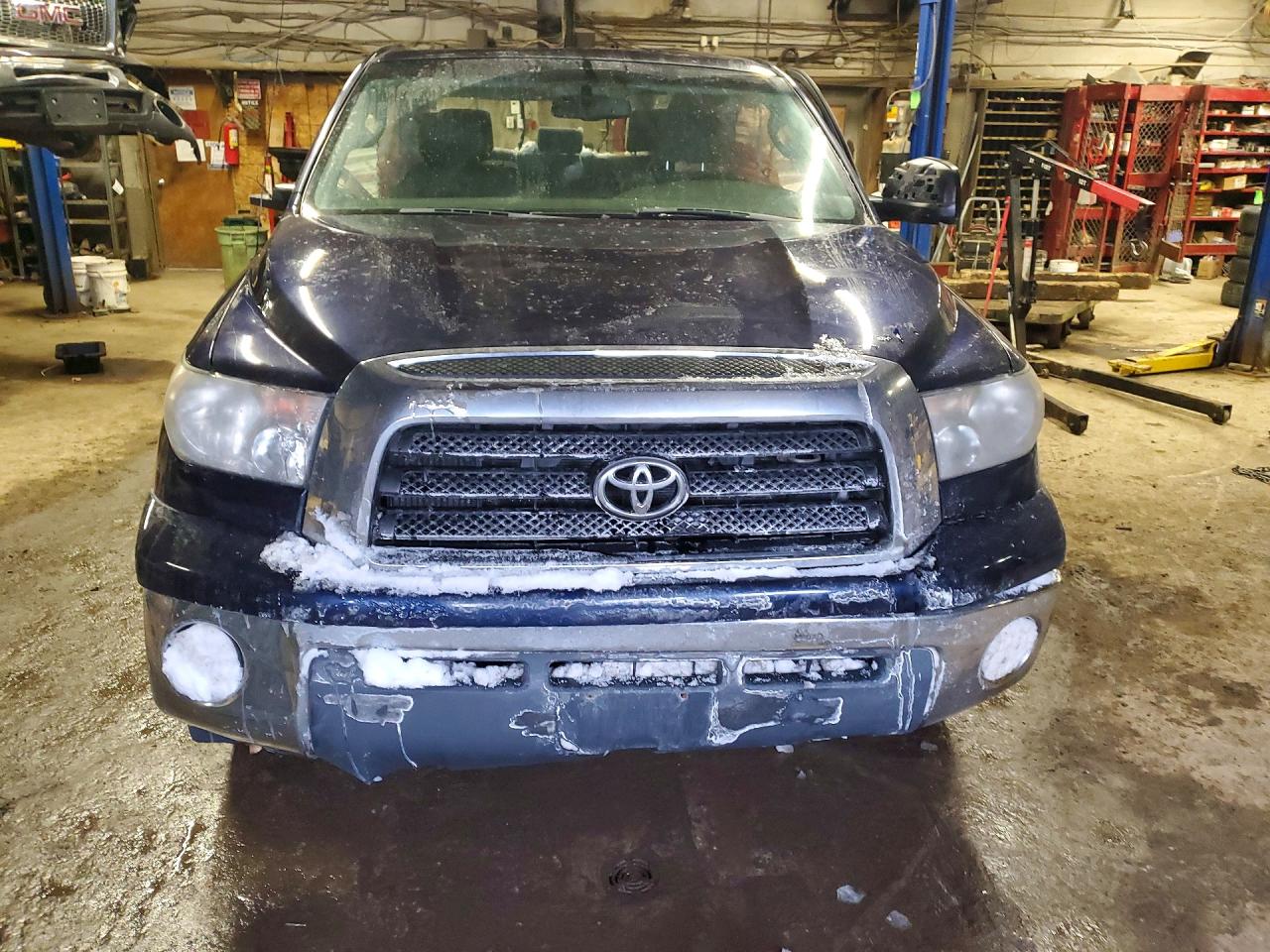 2007 Toyota Tundra Sr5 Blue vin: 5TFBT54147X007261