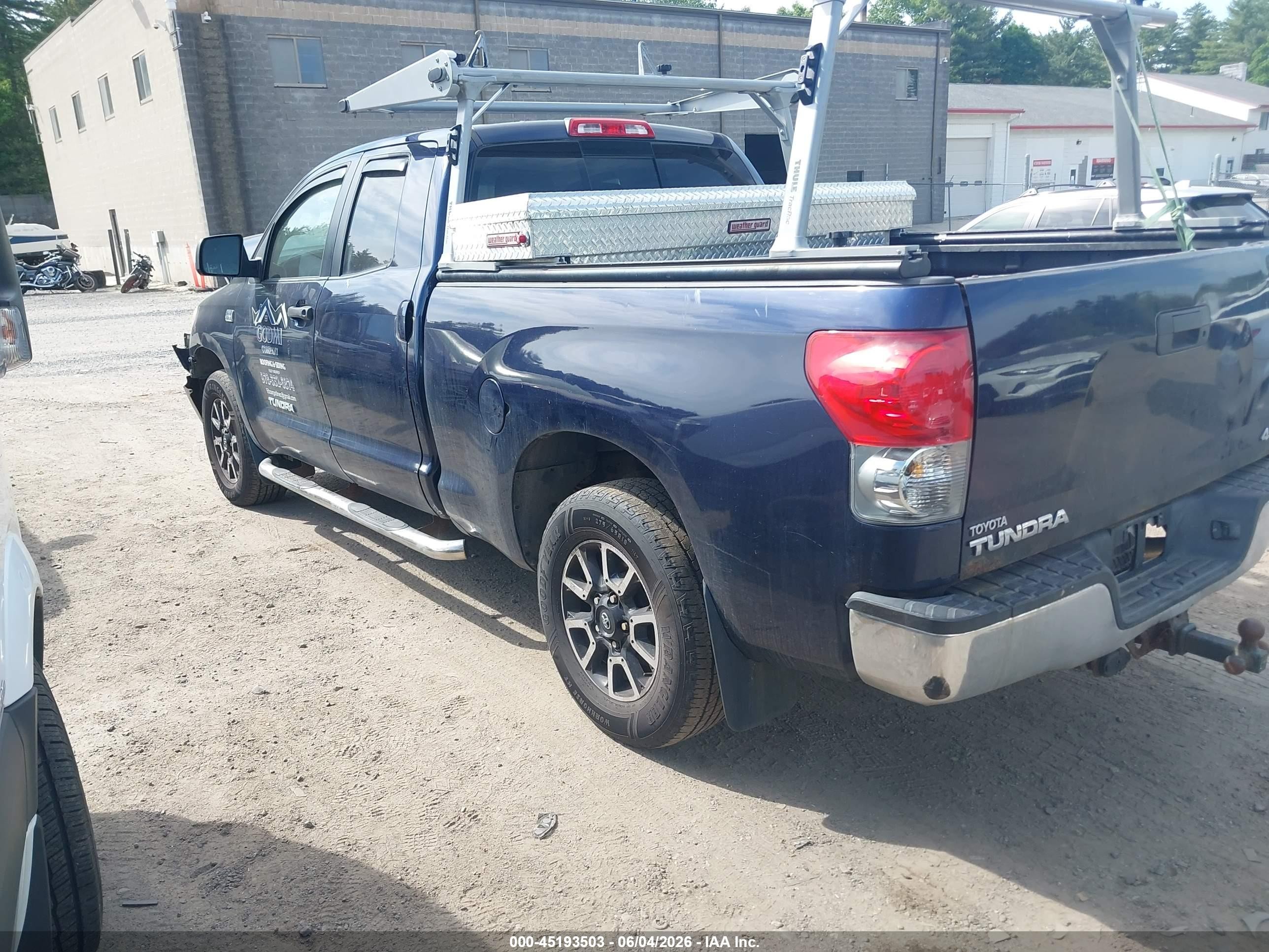 2009 Toyota Tundra Grade 4.7l V8 Blue vin: 5TFBT54149X015248
