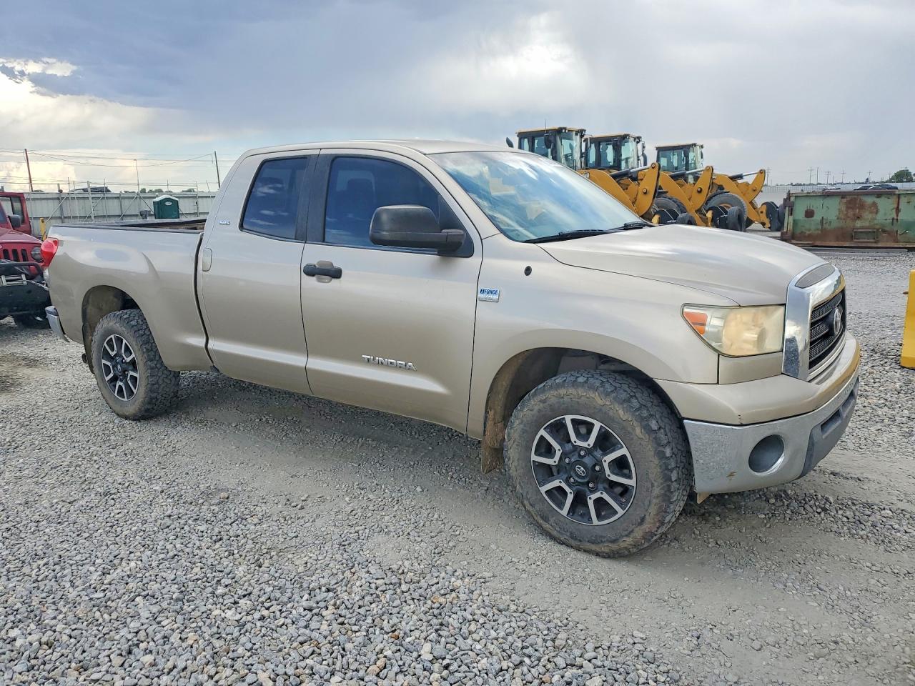 2007 Toyota Tundra Sr5 Бежевый vin: 5TFBT541X7X004073