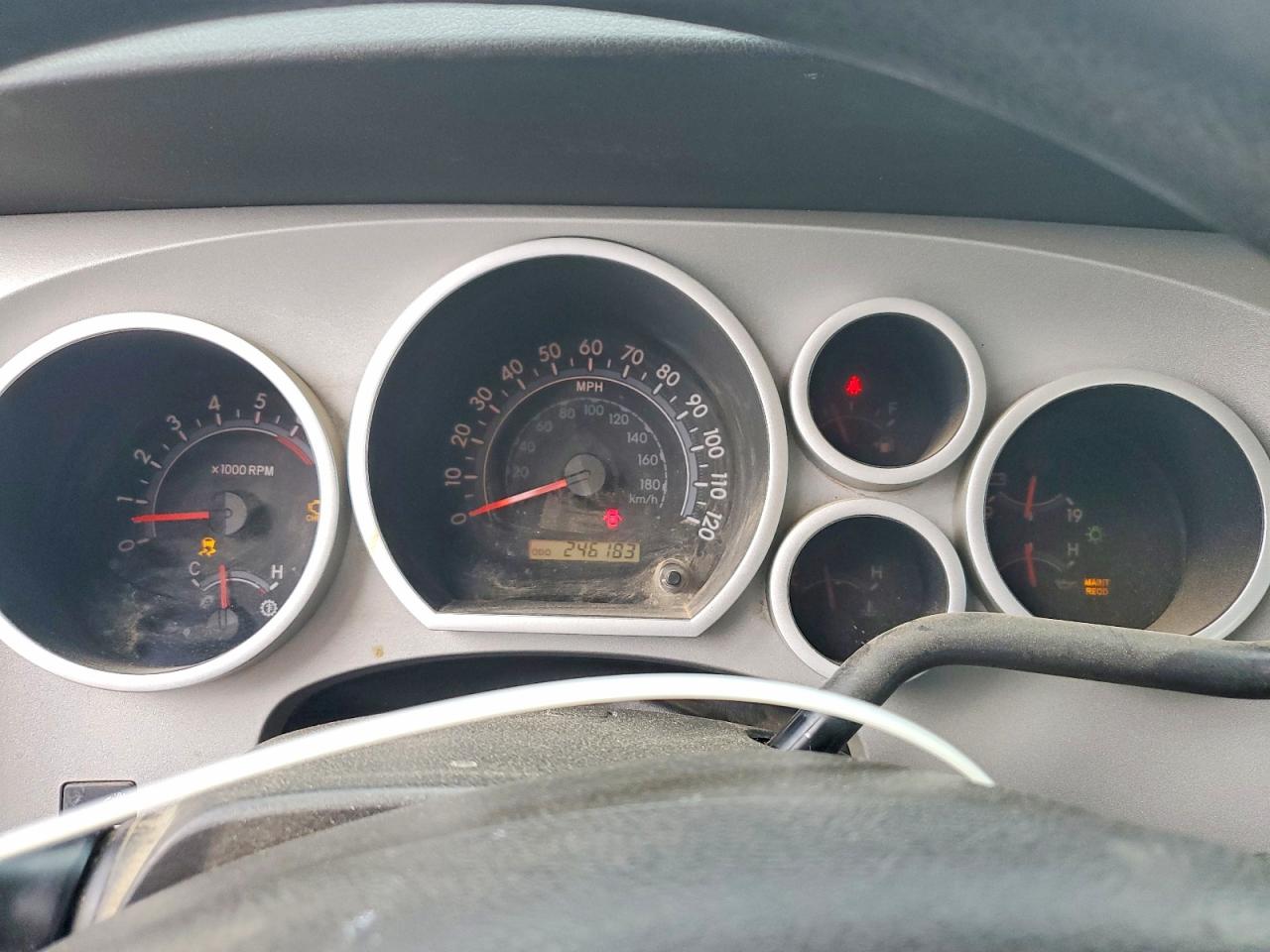 2007 Toyota Tundra Sr5 Бежевый vin: 5TFBT541X7X004073
