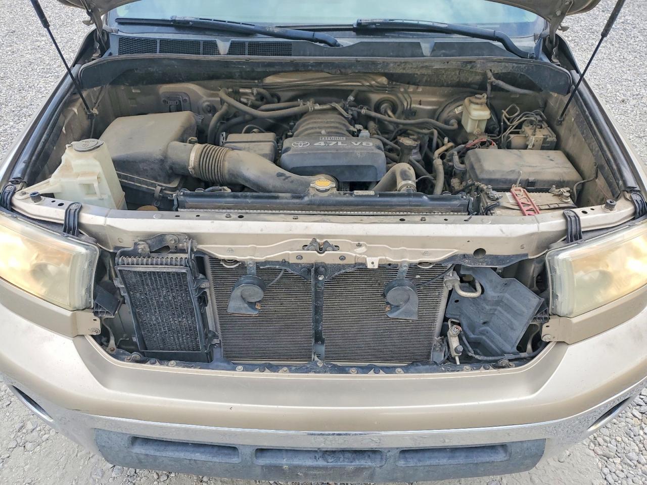 2007 Toyota Tundra Sr5 Бежевый vin: 5TFBT541X7X004073