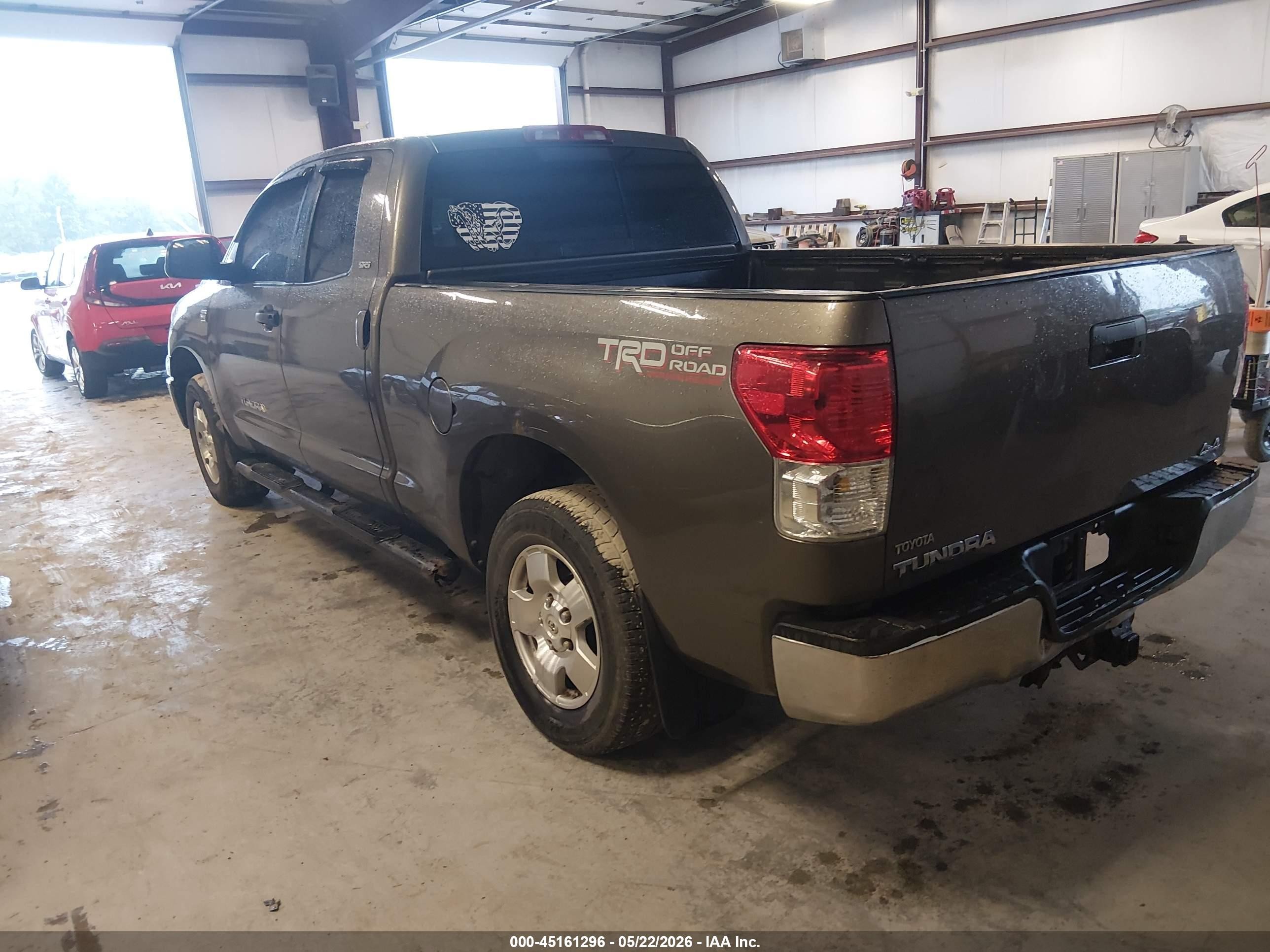 2007 Toyota Tundra Sr5 4.7l V8 Tan vin: 5TFBT541X7X005482