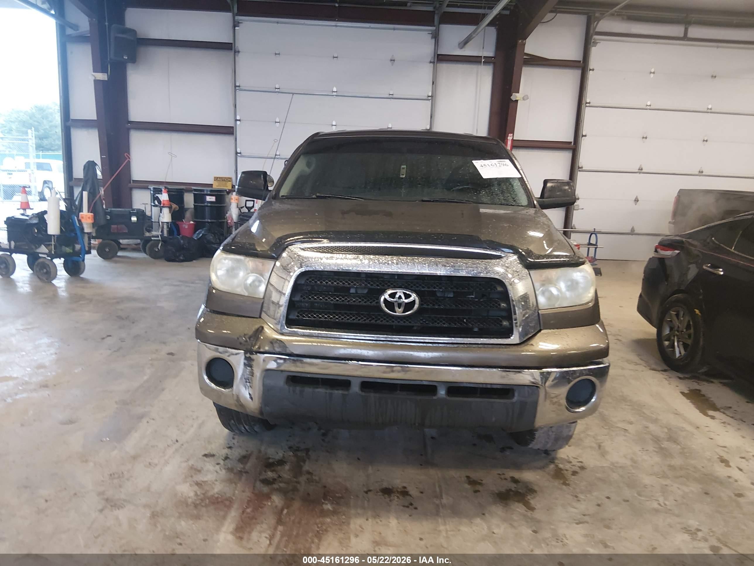 2007 Toyota Tundra Sr5 4.7l V8 Tan vin: 5TFBT541X7X005482