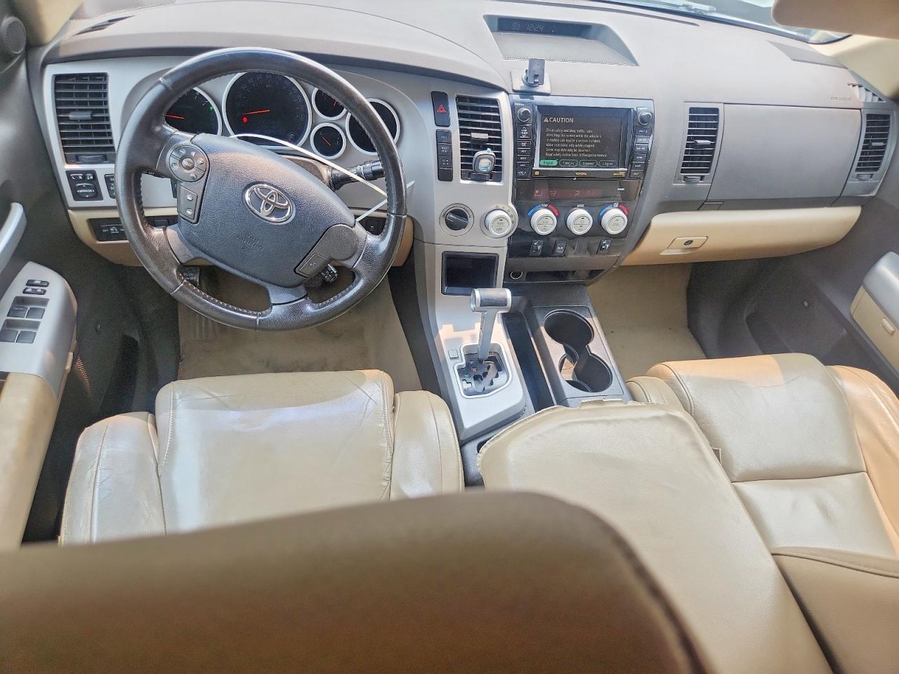 2007 Toyota Tundra Double Cab Limited Зеленый vin: 5TFBT58147X003043