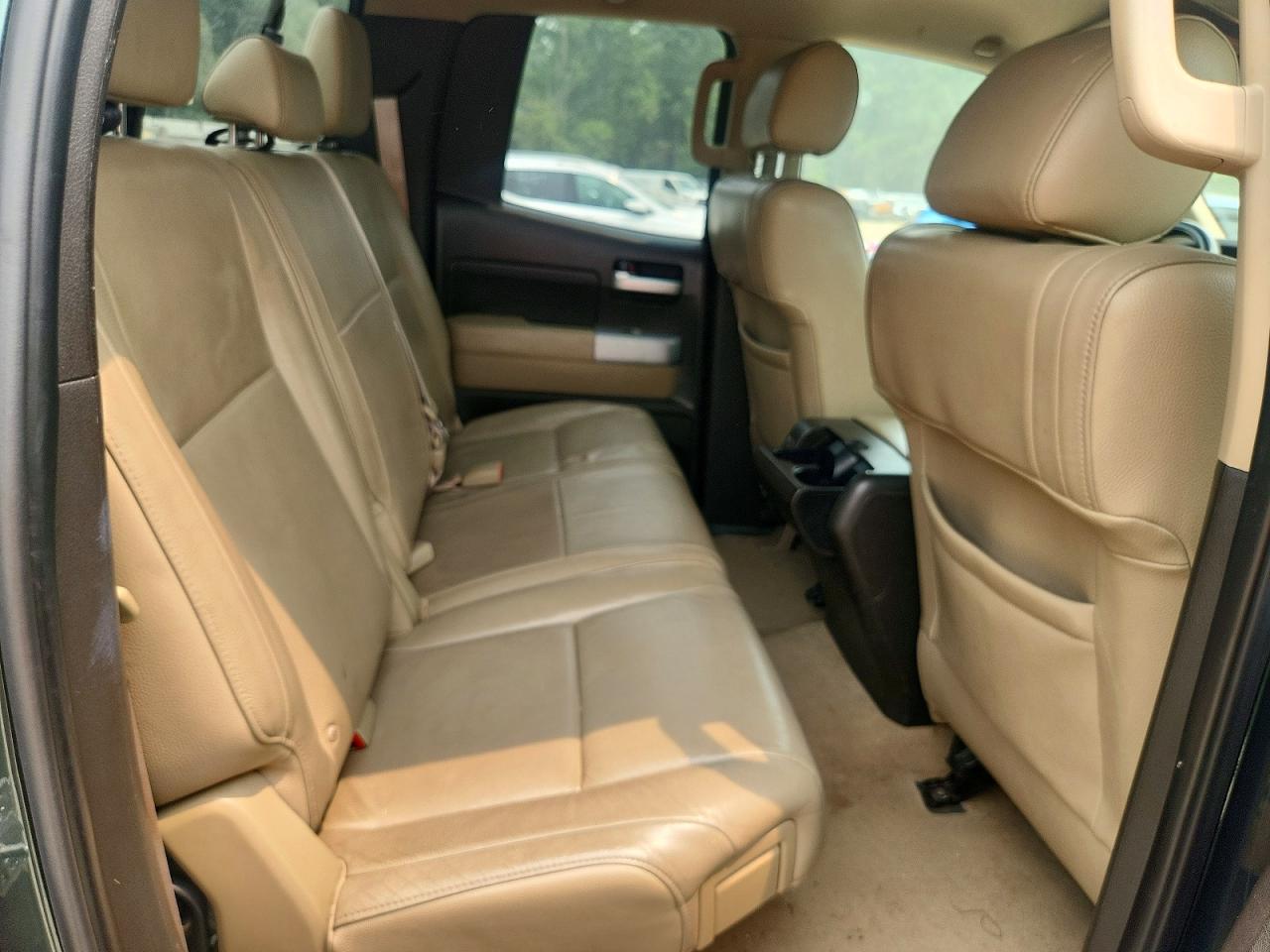 2007 Toyota Tundra Double Cab Limited Зеленый vin: 5TFBT58147X003043