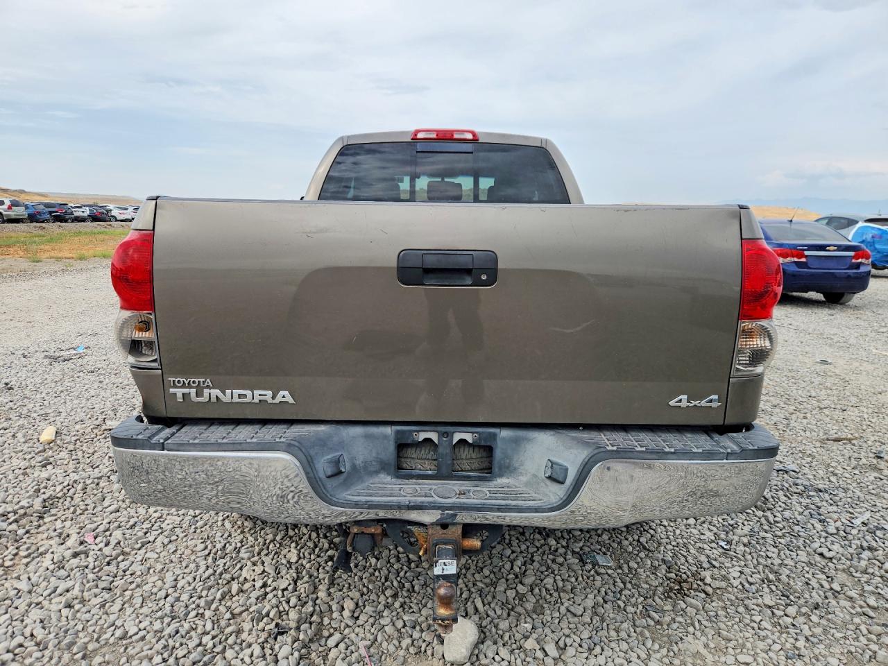2007 Toyota Tundra Sr5 Бежевый vin: 5TFBV54117X004263