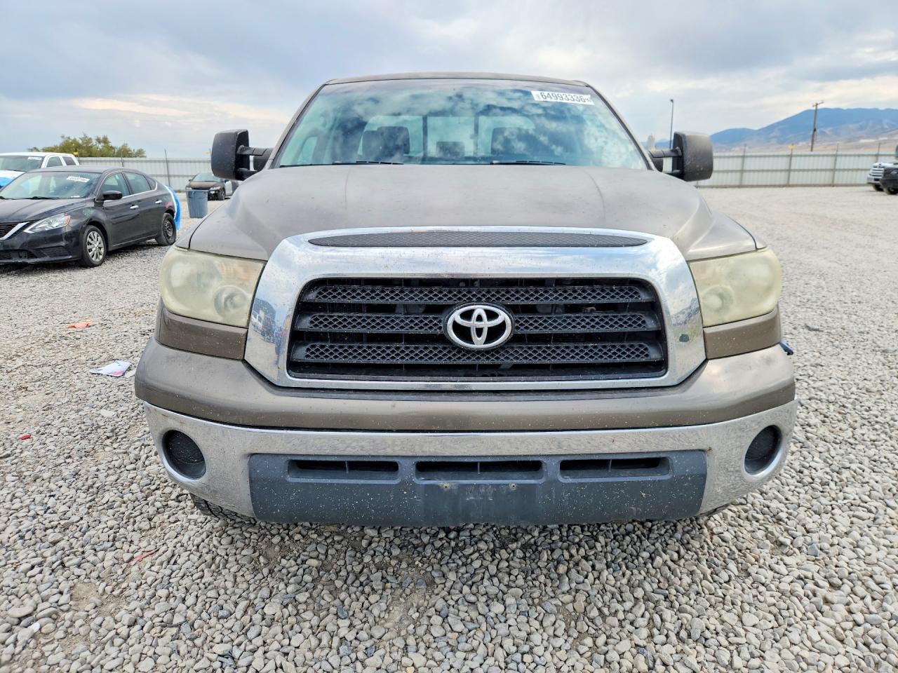 2007 Toyota Tundra Sr5 Бежевый vin: 5TFBV54117X004263