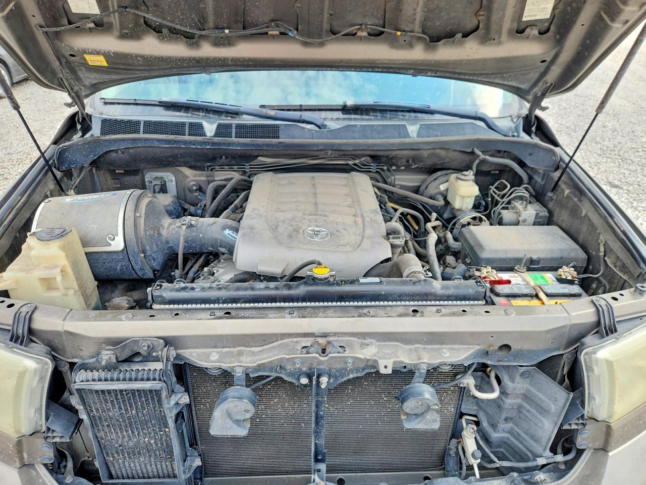 2007 Toyota Tundra Sr5 Бежевый vin: 5TFBV54117X004263