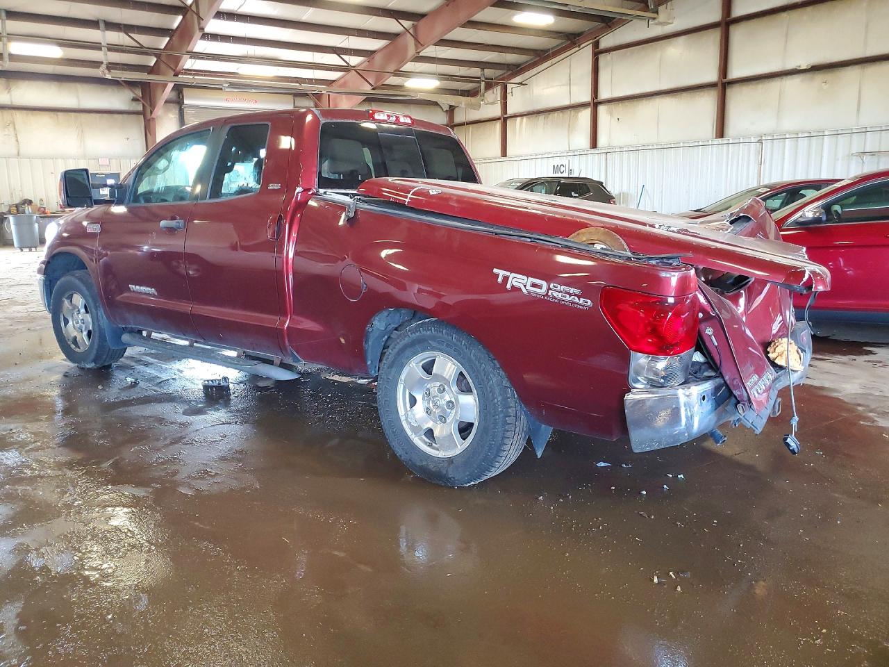 2007 Toyota Tundra Double Cab Sr5 Бордовый vin: 5TFBV54117X024111