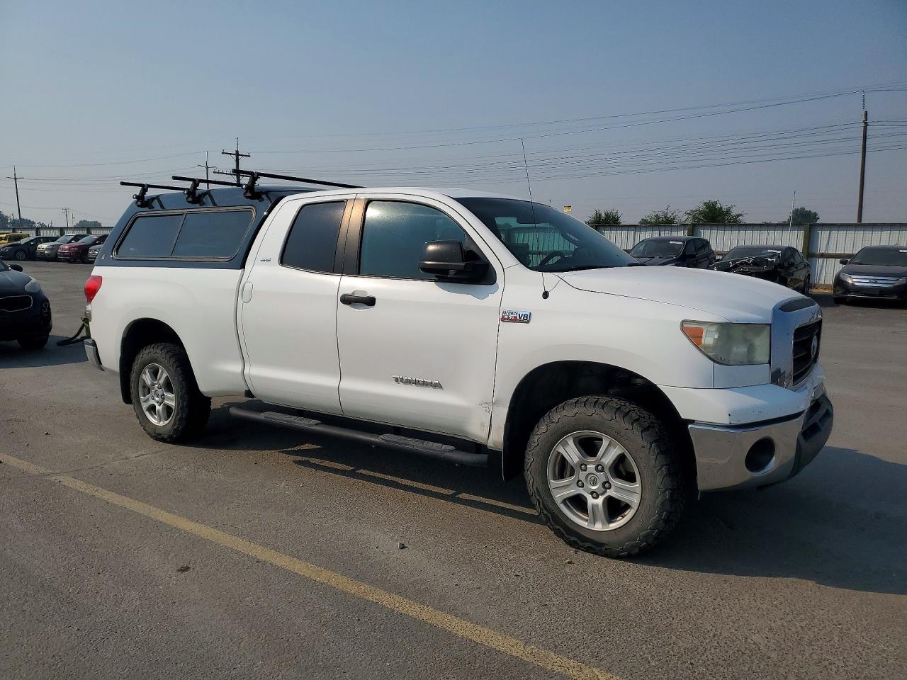 2008 Toyota Tundra Sr5 Белый vin: 5TFBV54118X045946