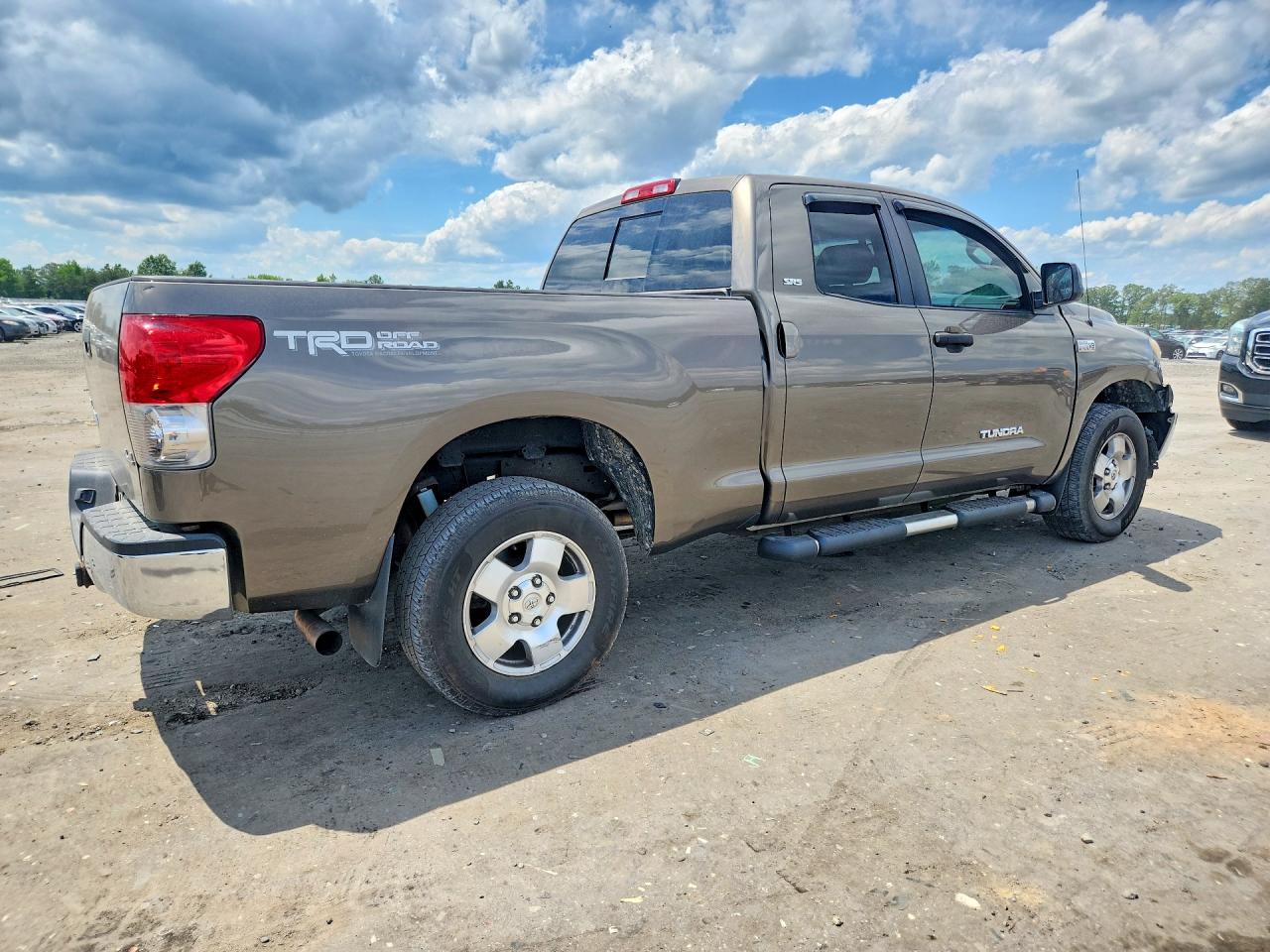 2008 Toyota Tundra Sr5 Серый vin: 5TFBV54118X069874