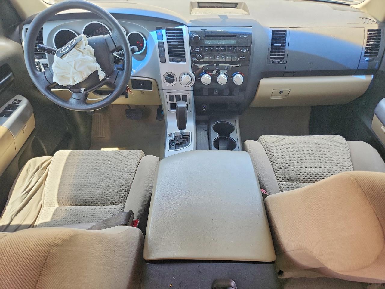 2008 Toyota Tundra Sr5 Серый vin: 5TFBV54118X069874