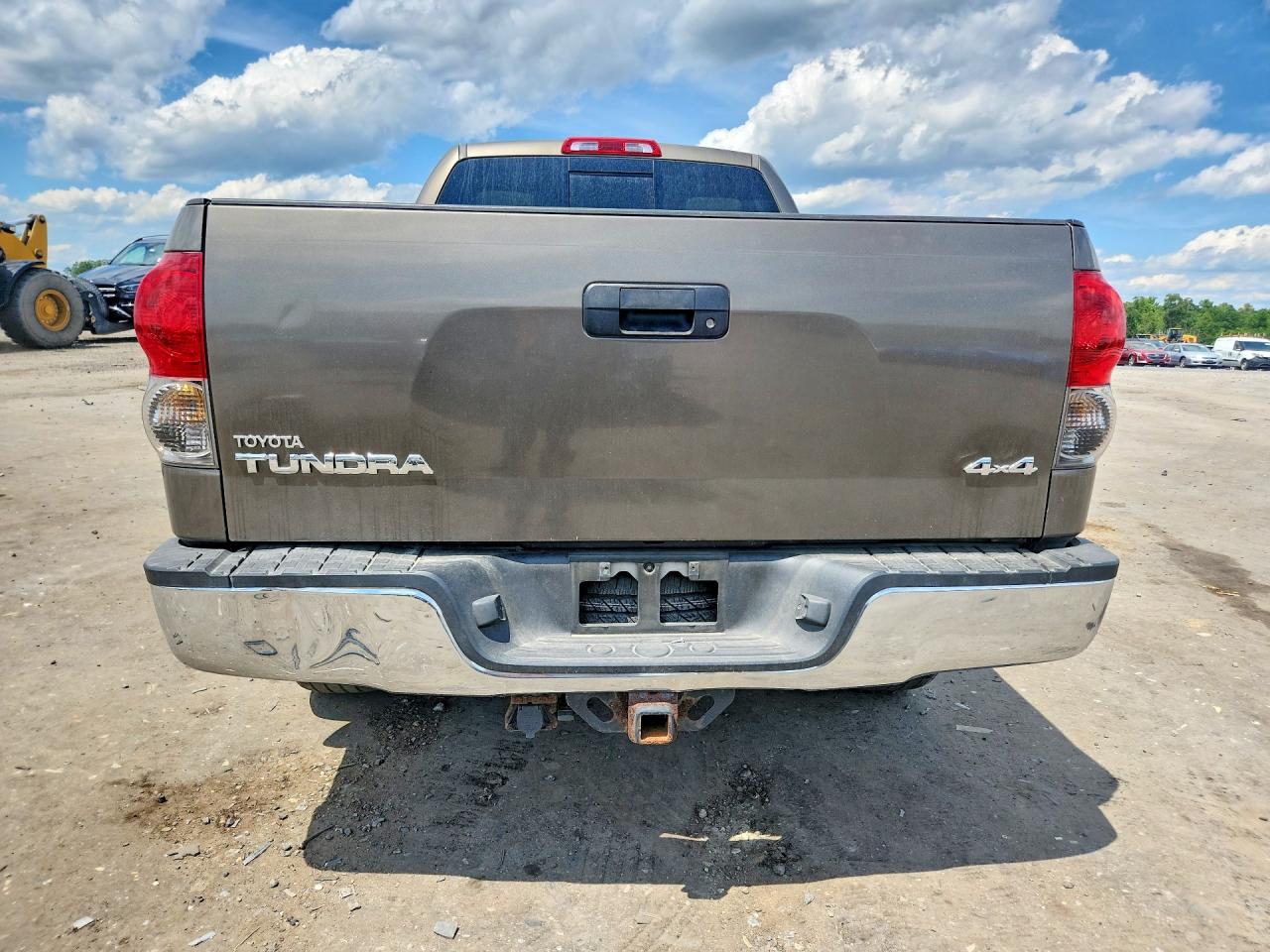 2008 Toyota Tundra Sr5 Серый vin: 5TFBV54118X069874