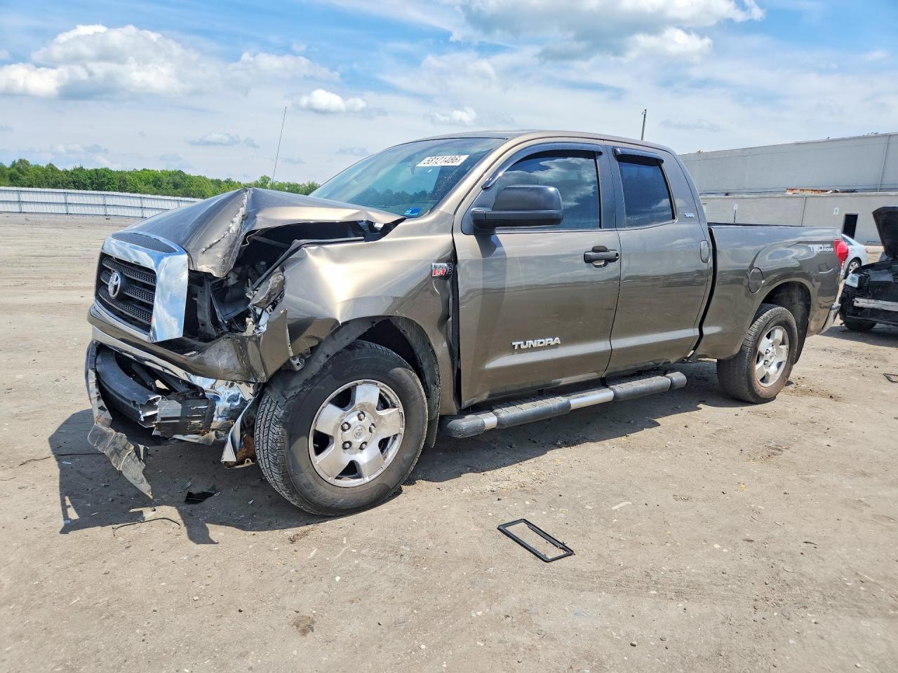 2008 Toyota Tundra Sr5 Серый vin: 5TFBV54118X069874