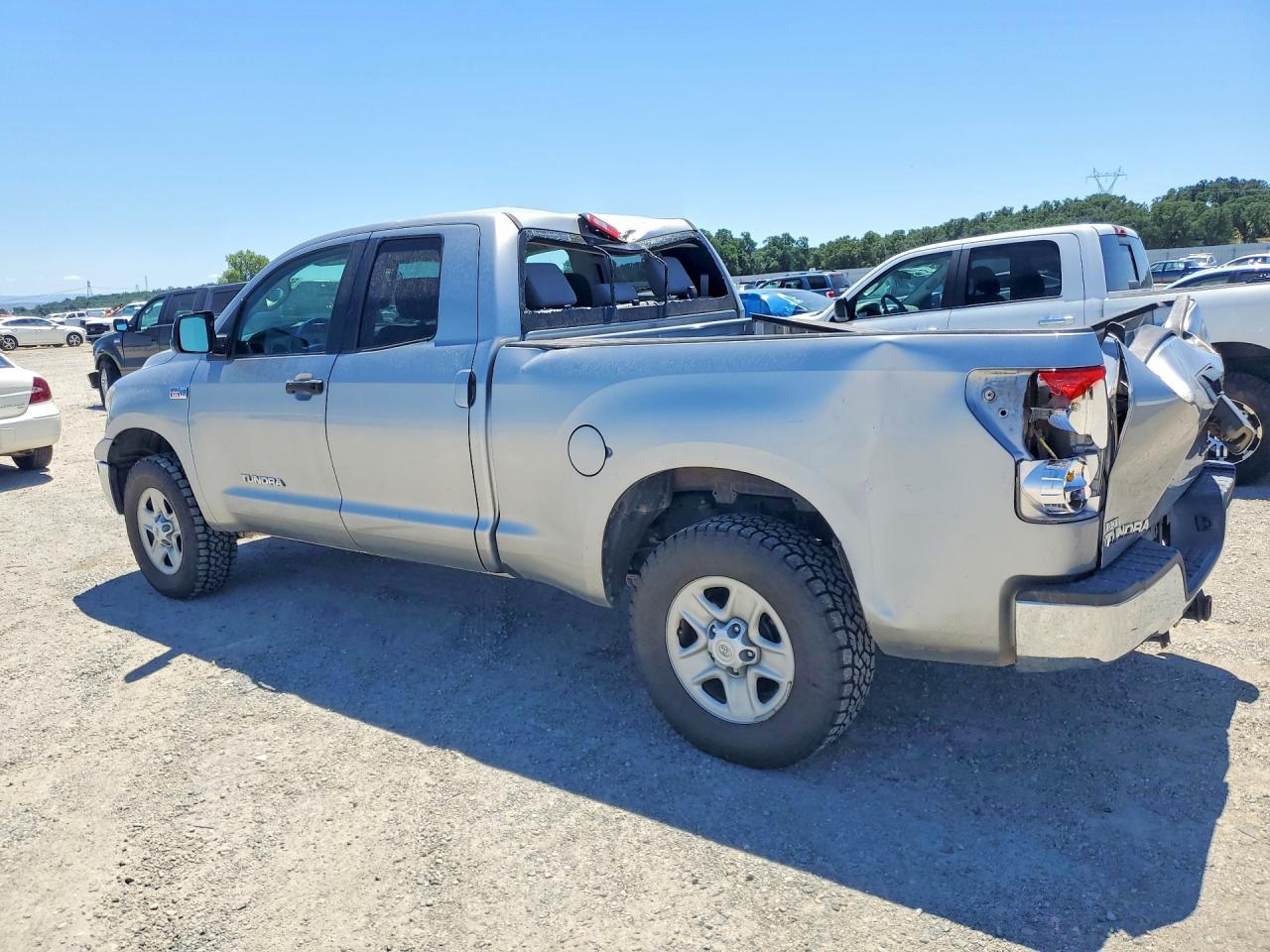 2008 Toyota Tundra Grade Silver vin: 5TFBV54118X073133