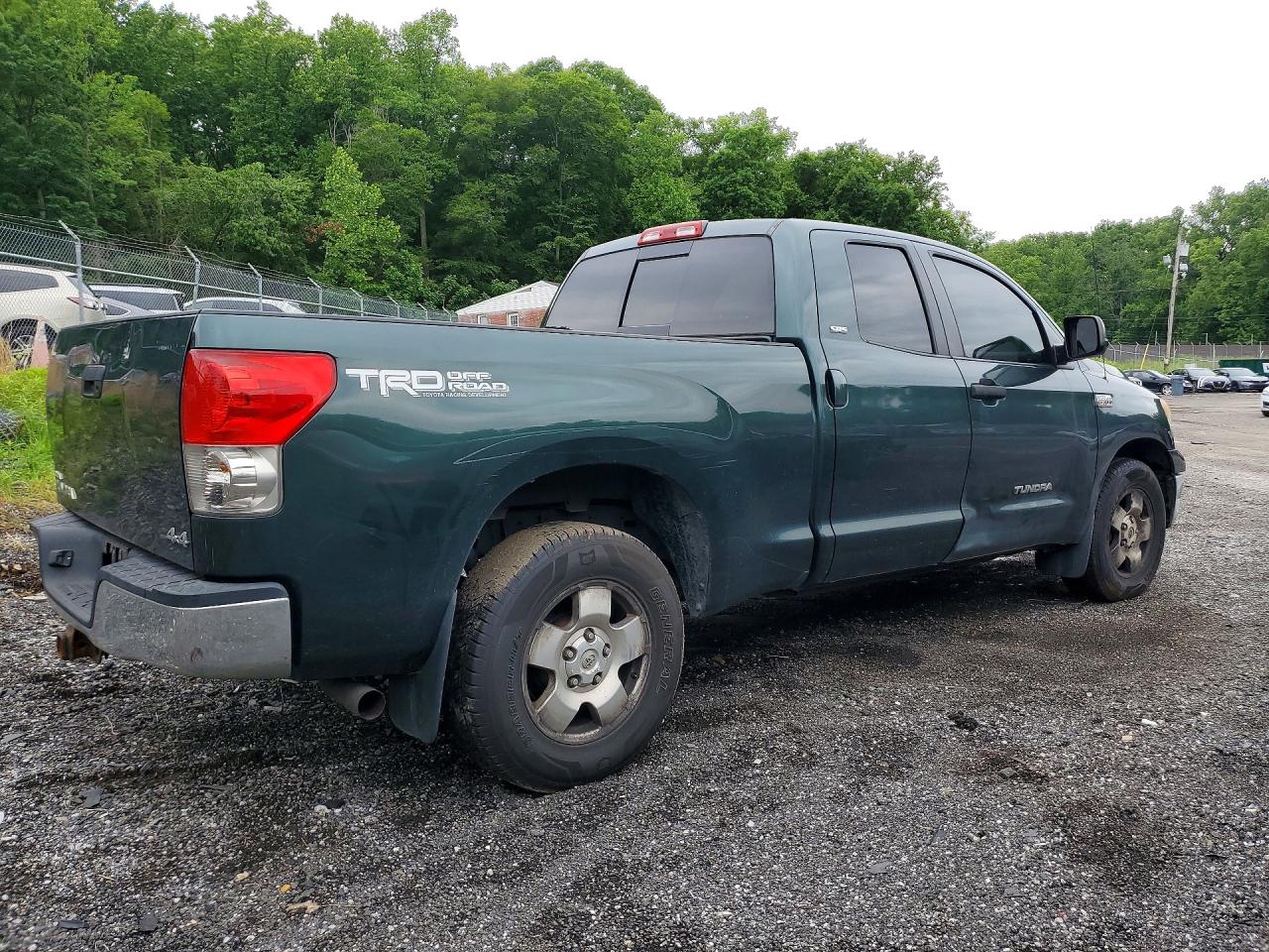 2009 Toyota Tundra Sr5 Green vin: 5TFBV54119X084781