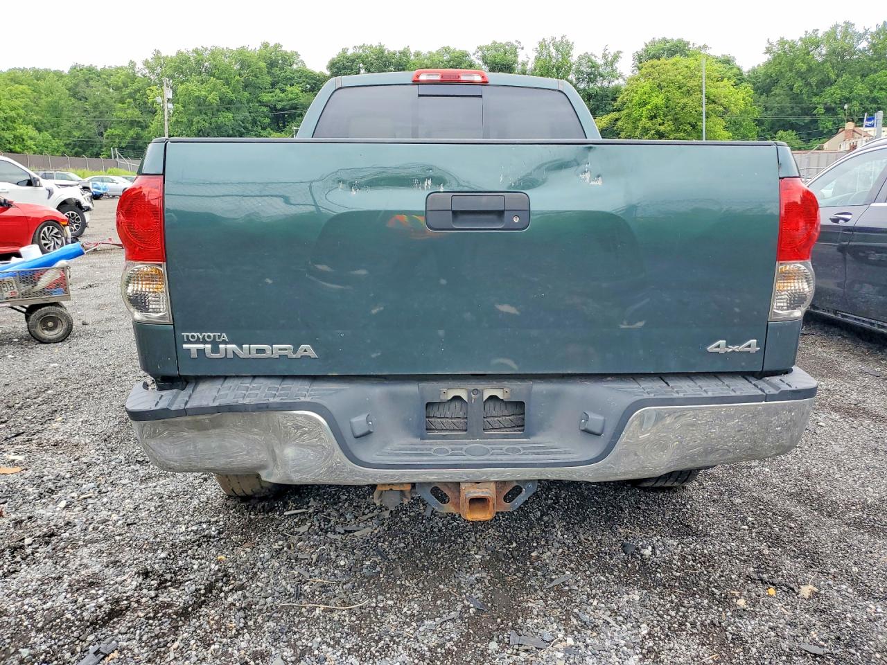 2009 Toyota Tundra Sr5 Green vin: 5TFBV54119X084781