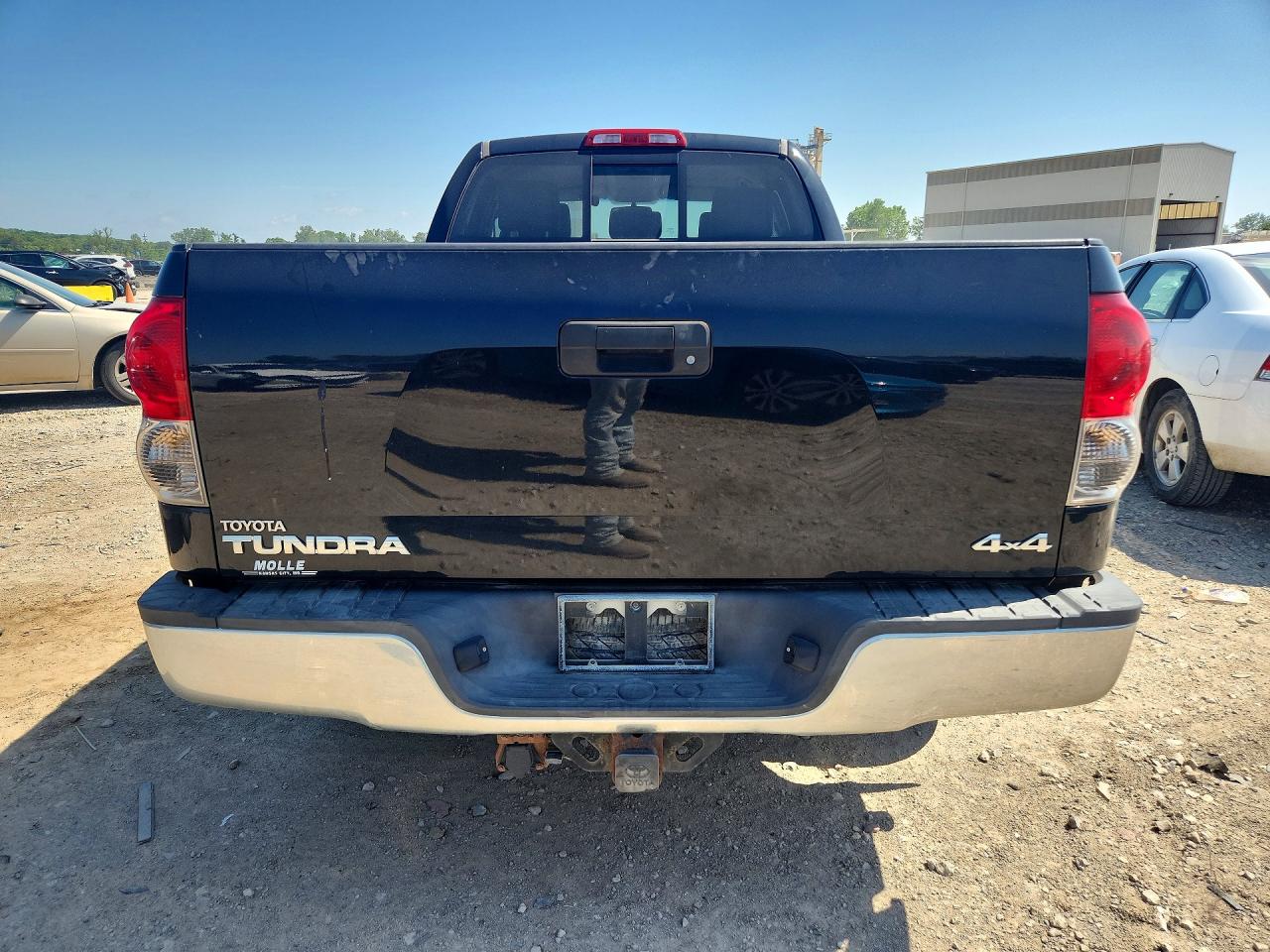 2007 Toyota Tundra Double Cab Sr5 Черный vin: 5TFBV54127X012498