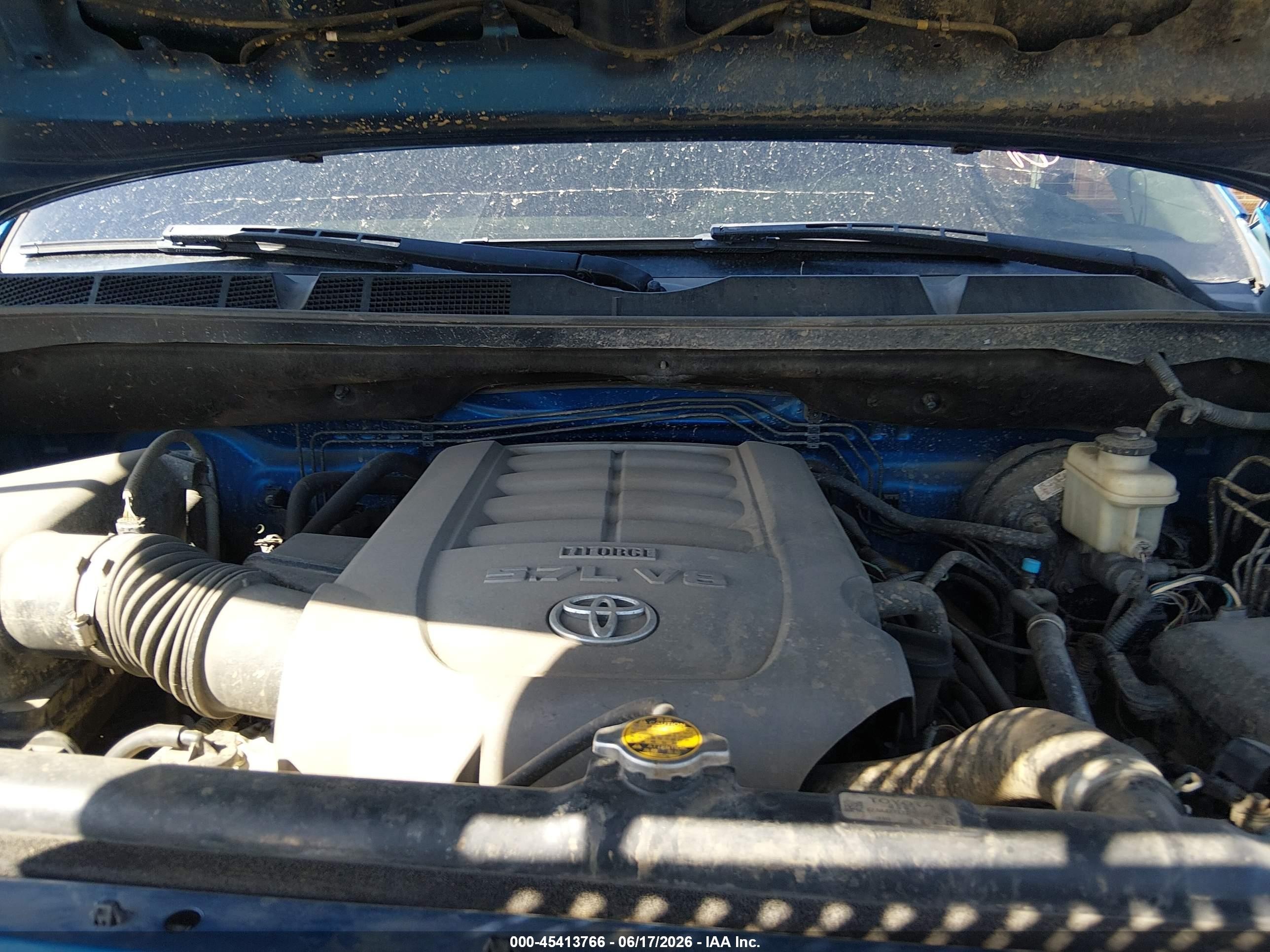 2007 Toyota Tundra Sr5 5.7l V8 Blue vin: 5TFBV54127X015871