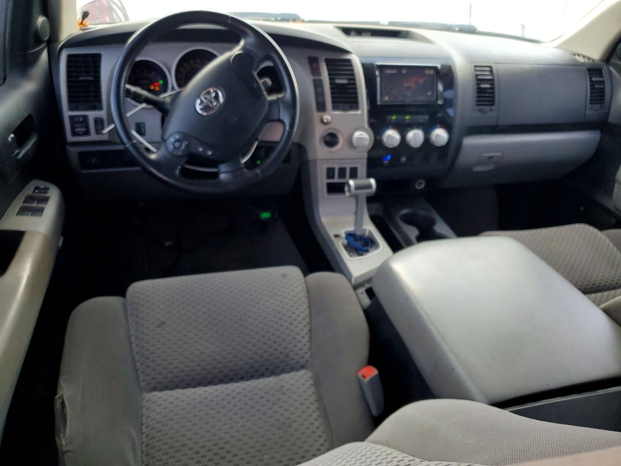 2008 Toyota Tundra Sr5 White vin: 5TFBV54128X049522