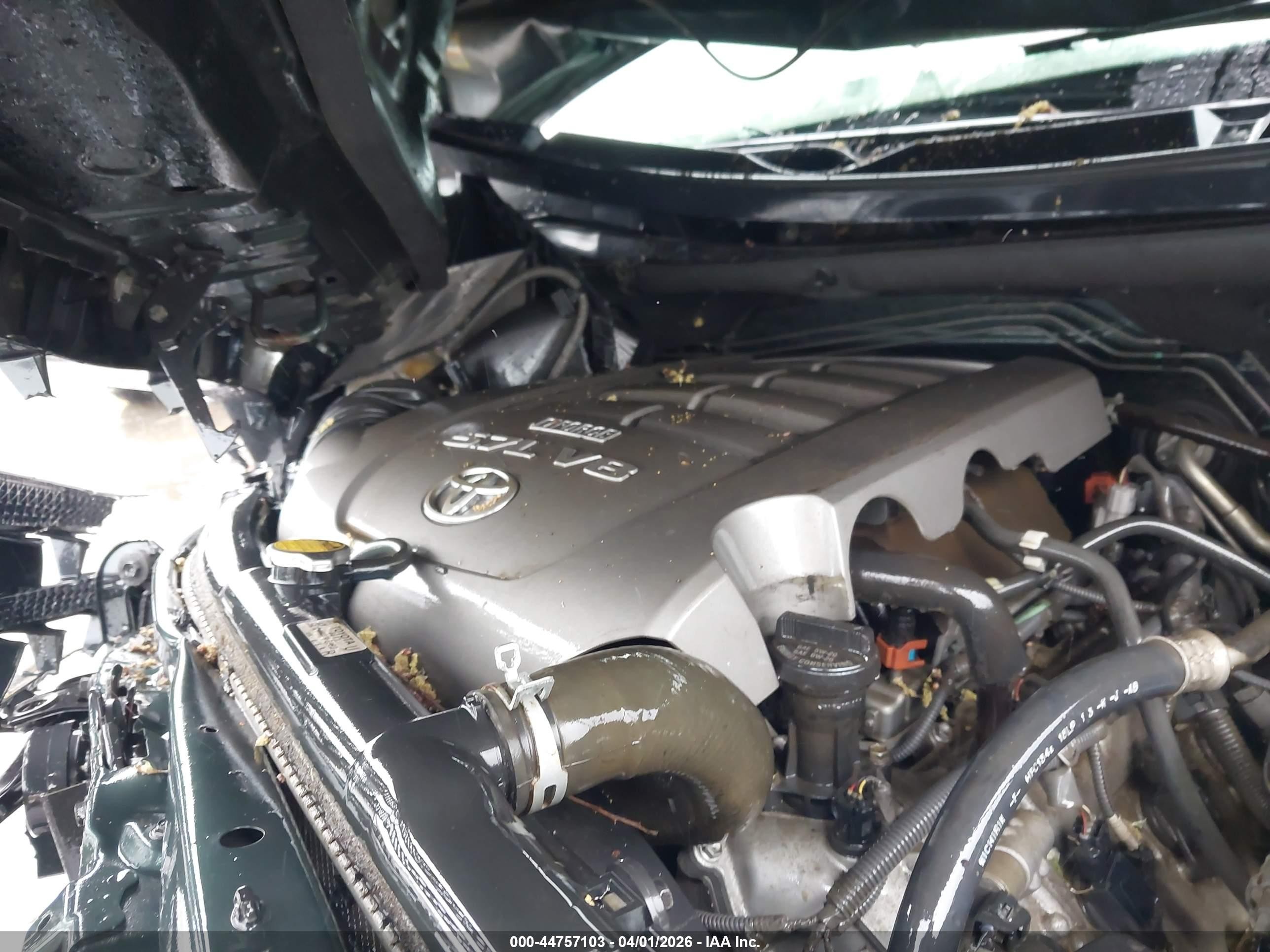 2008 Toyota Tundra Base 5.7l V8 Green vin: 5TFBV54128X055613
