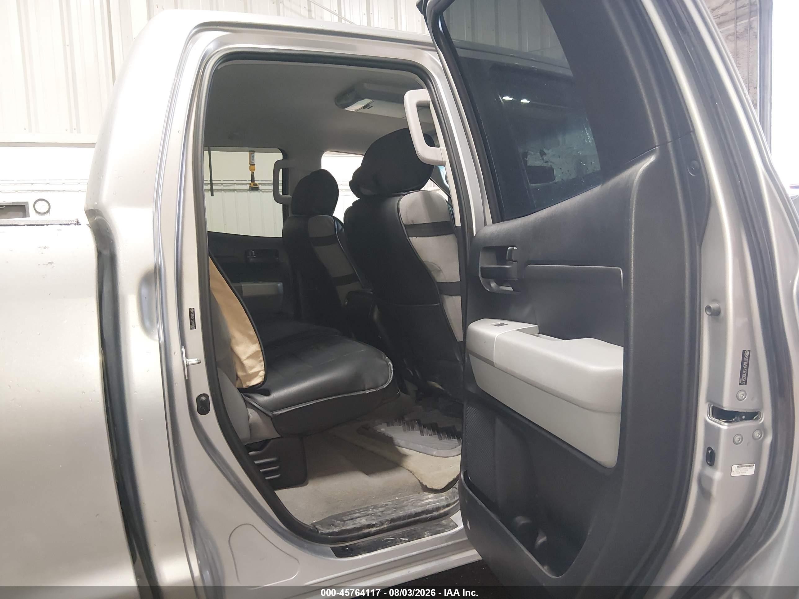 2007 Toyota Tundra Sr5 5.7l V8 Gray vin: 5TFBV54137X005477