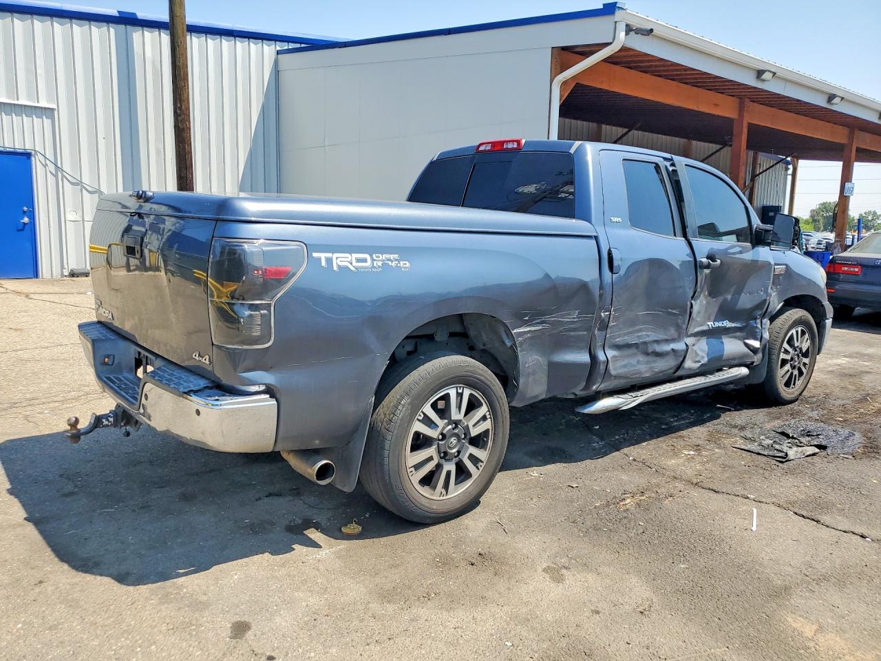 2007 Toyota Tundra Sr5 Gray vin: 5TFBV54137X006824