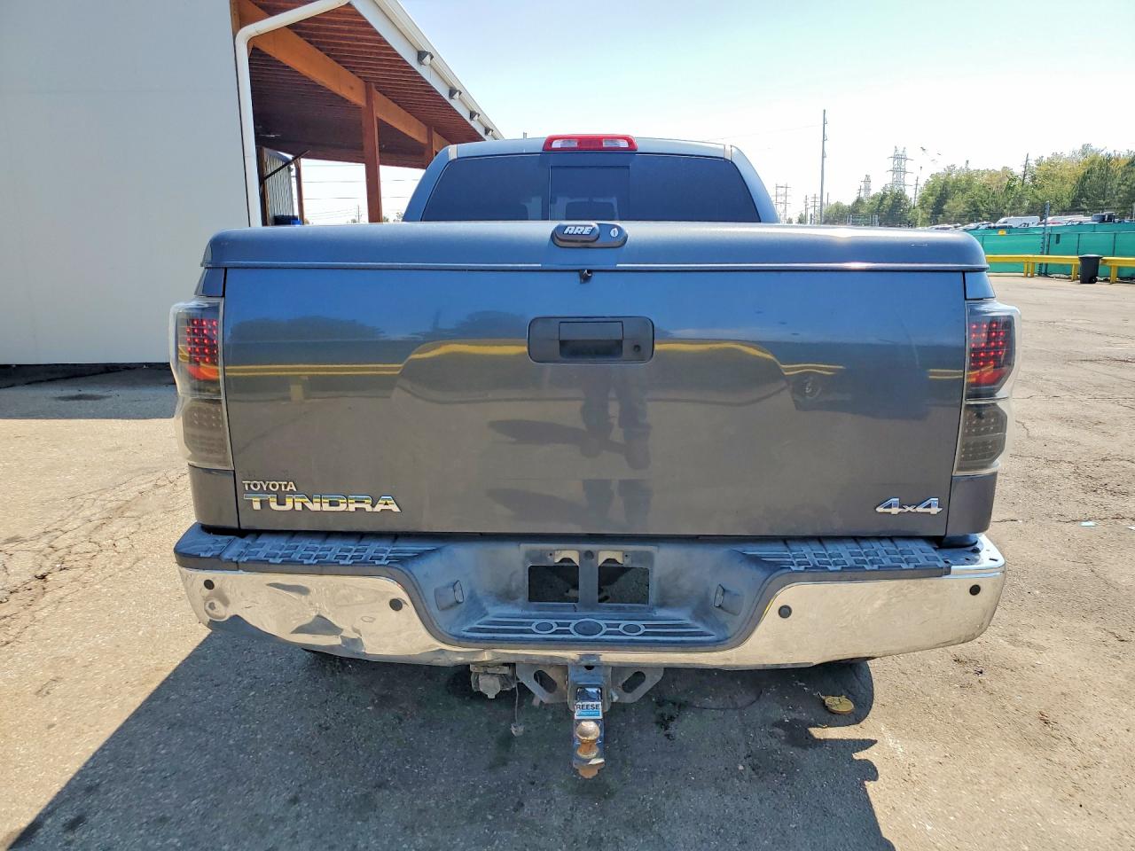 2007 Toyota Tundra Sr5 Gray vin: 5TFBV54137X006824