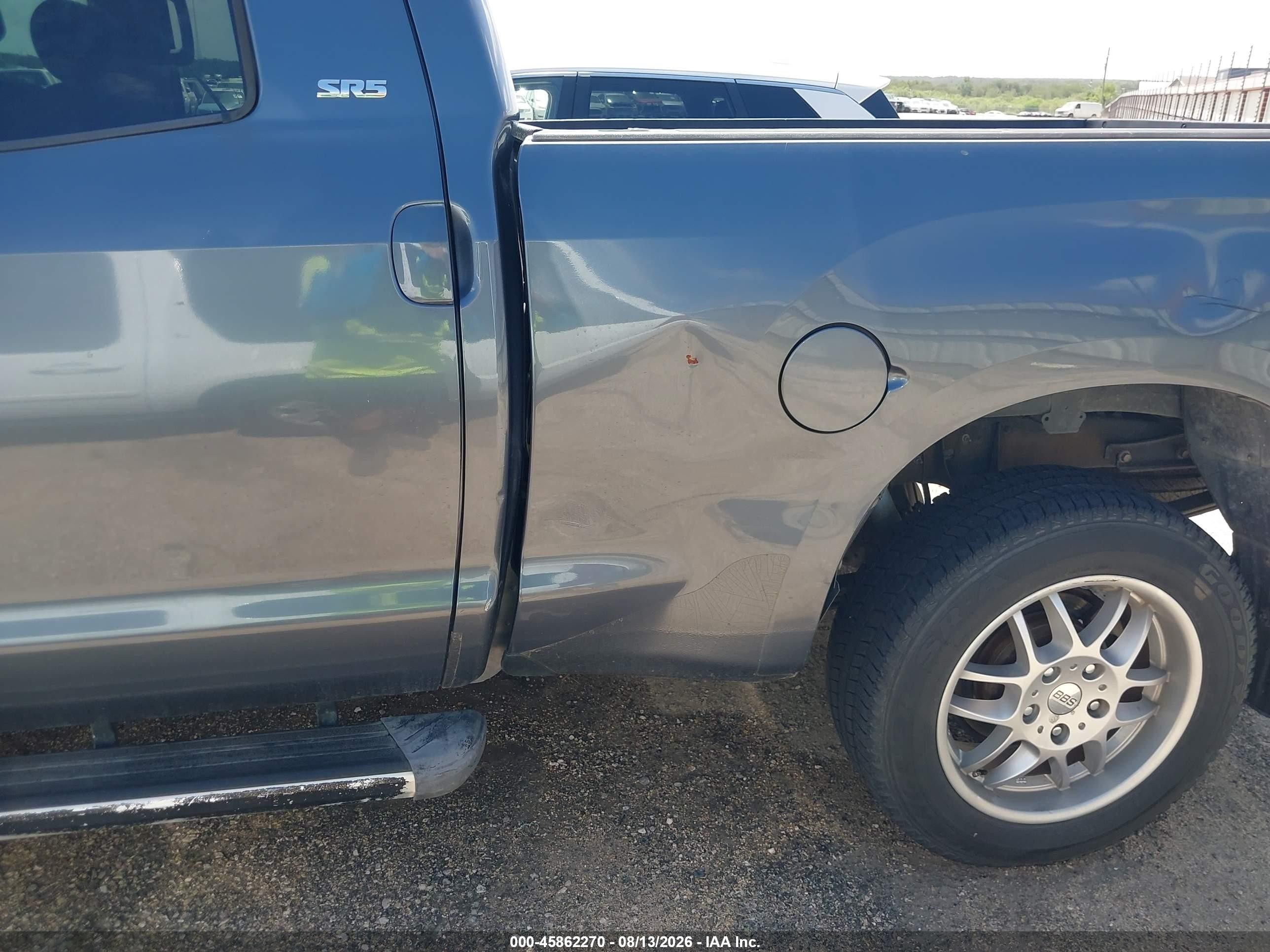 2007 Toyota Tundra Sr5 5.7l V8 Gray vin: 5TFBV54137X018973