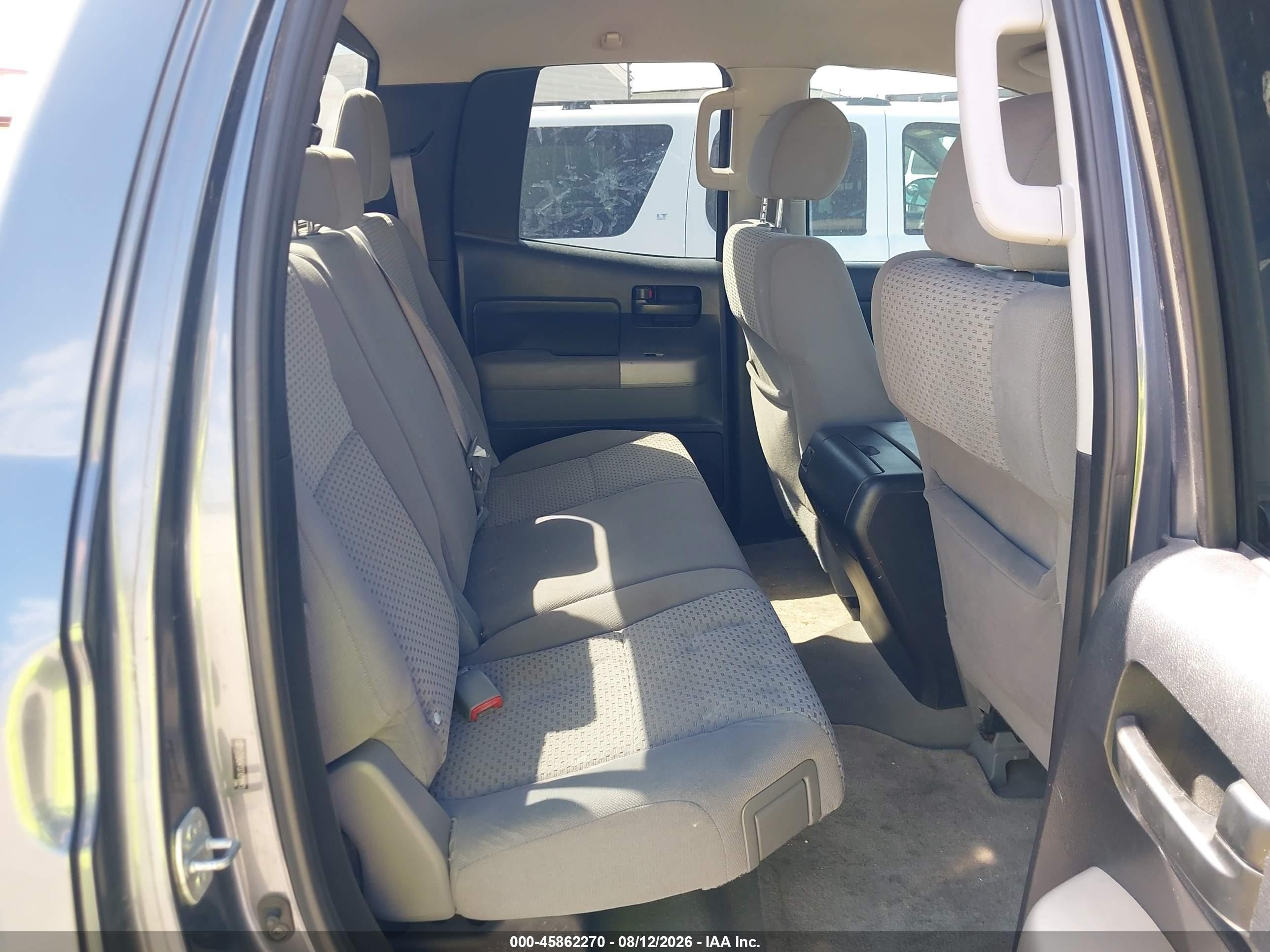 2007 Toyota Tundra Sr5 5.7l V8 Gray vin: 5TFBV54137X018973