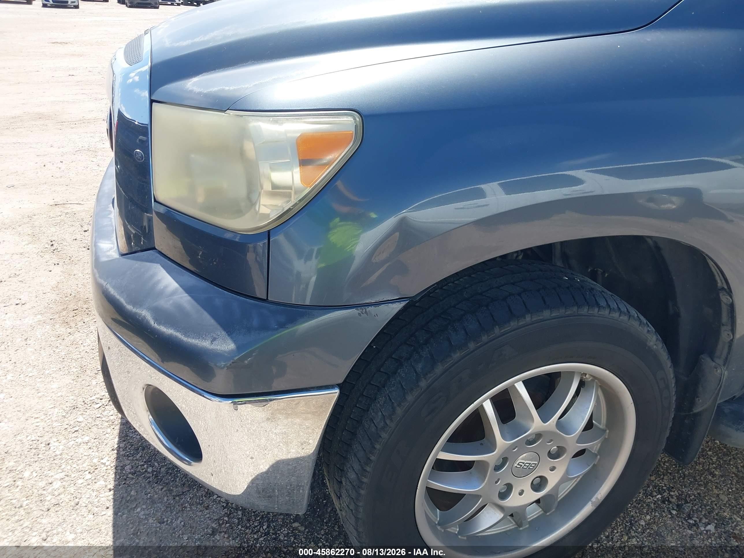 2007 Toyota Tundra Sr5 5.7l V8 Gray vin: 5TFBV54137X018973