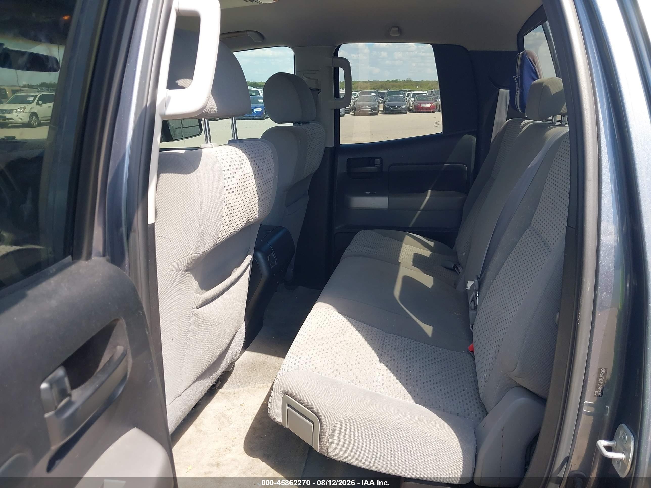 2007 Toyota Tundra Sr5 5.7l V8 Gray vin: 5TFBV54137X018973
