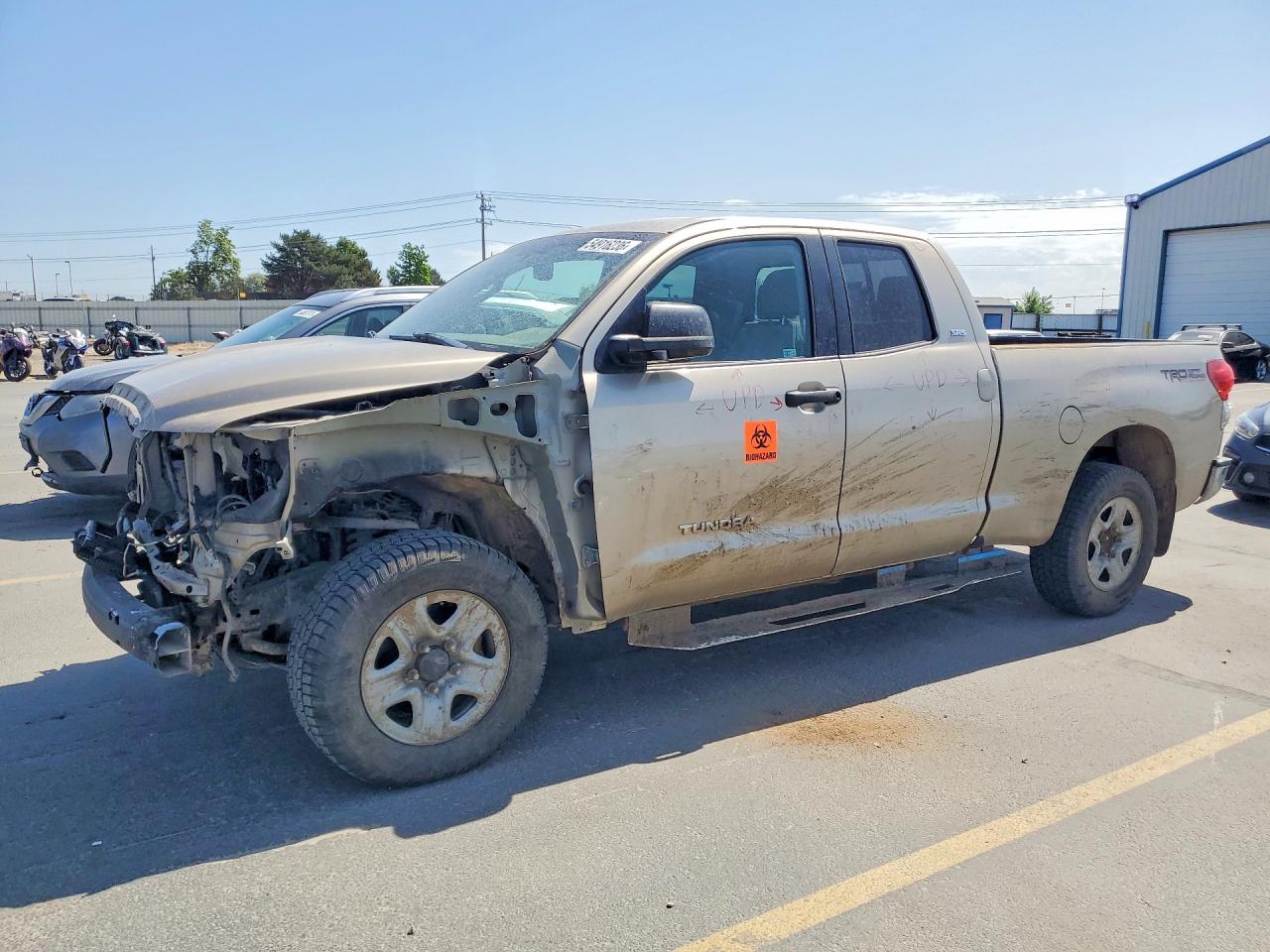 2007 Toyota Tundra Double Cab Sr5 Gold vin: 5TFBV54137X028127