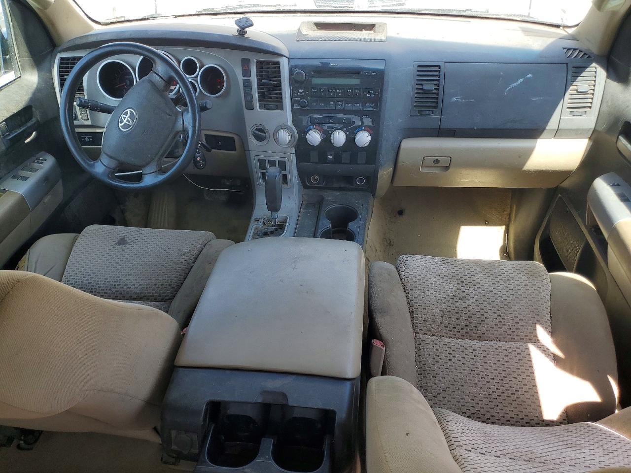 2007 Toyota Tundra Double Cab Sr5 Gold vin: 5TFBV54137X028127