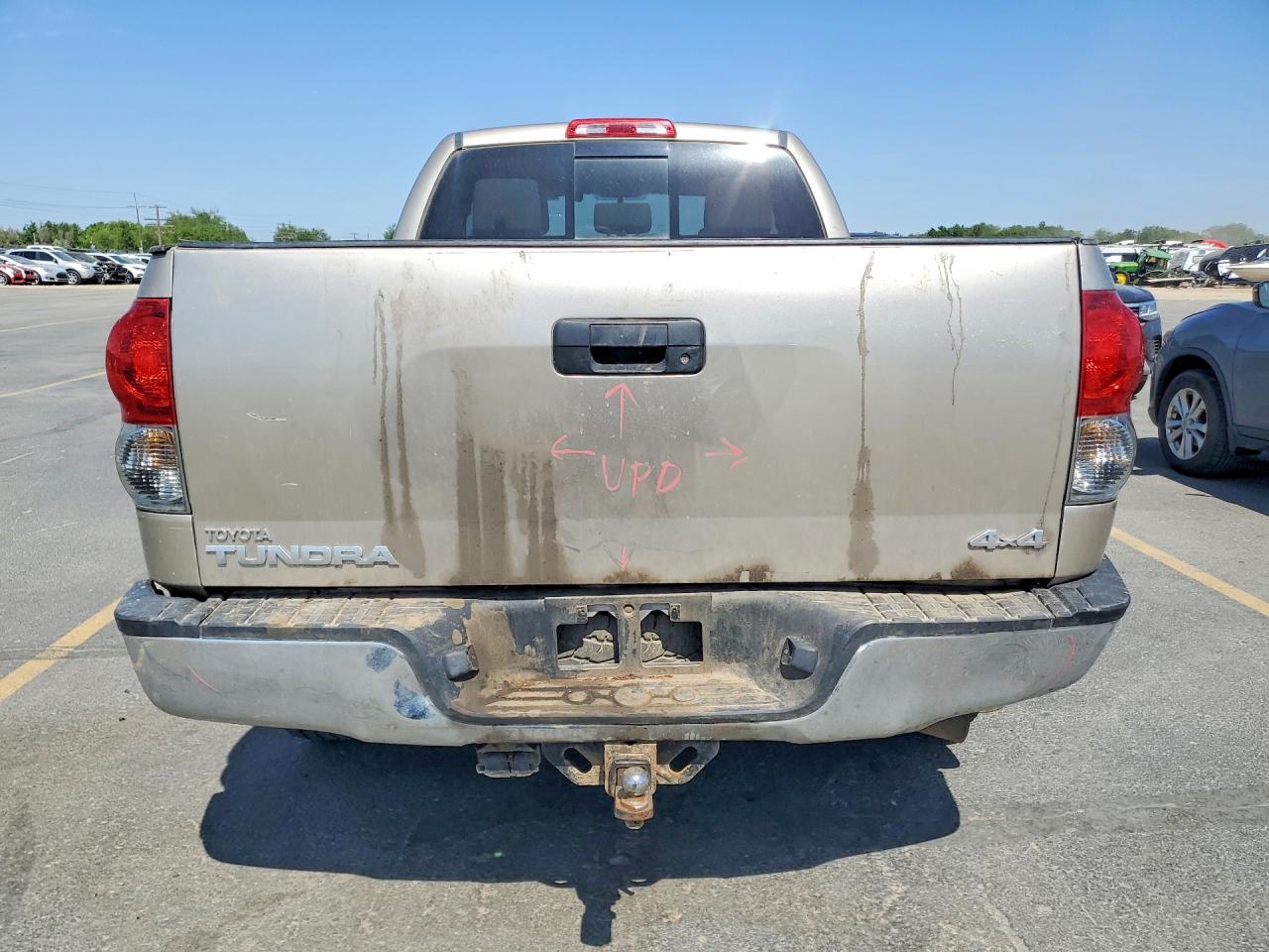 2007 Toyota Tundra Double Cab Sr5 Gold vin: 5TFBV54137X028127
