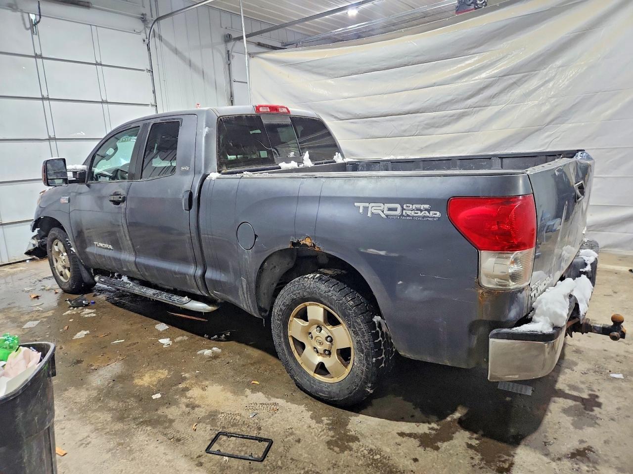 2008 Toyota Tundra Sr5 Gray vin: 5TFBV54138X059752