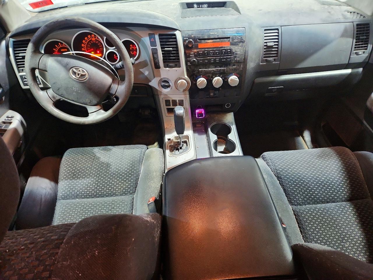 2008 Toyota Tundra Sr5 Gray vin: 5TFBV54138X059752