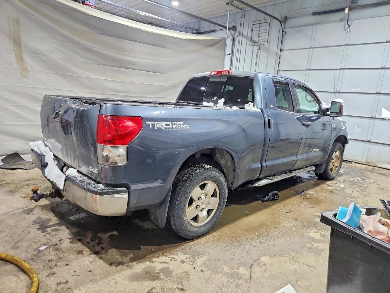 2008 Toyota Tundra Sr5 Gray vin: 5TFBV54138X059752