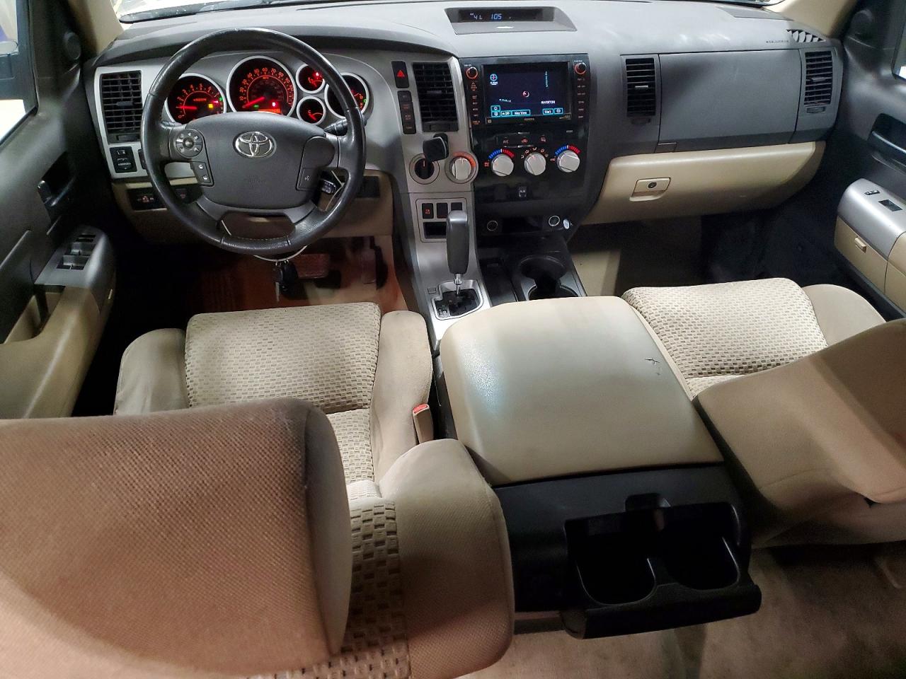 2008 Toyota Tundra Sr5 Tan vin: 5TFBV54138X070668
