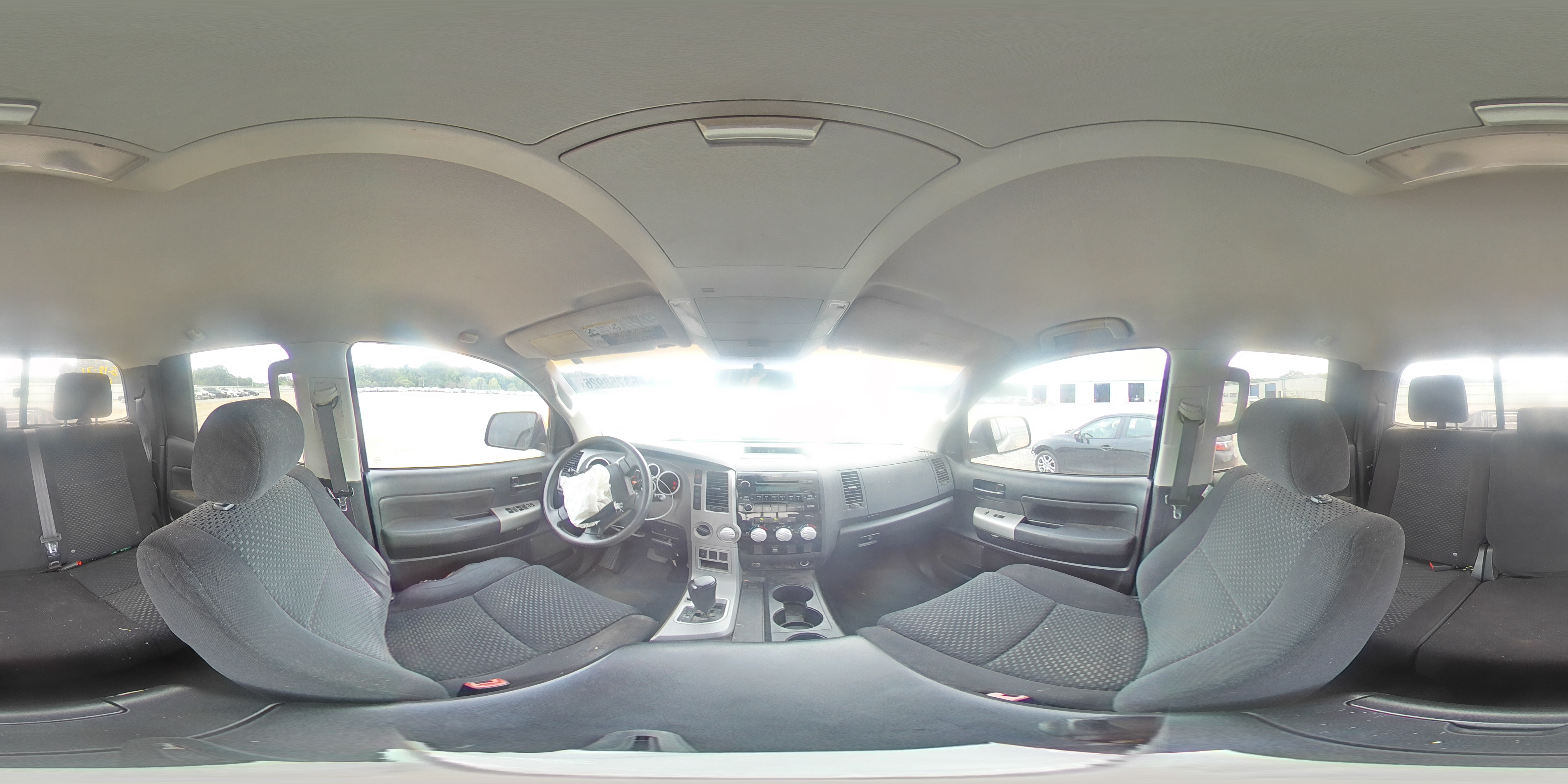 2007 Toyota Tundra Double Cab Sr5 Silver vin: 5TFBV54147X020750